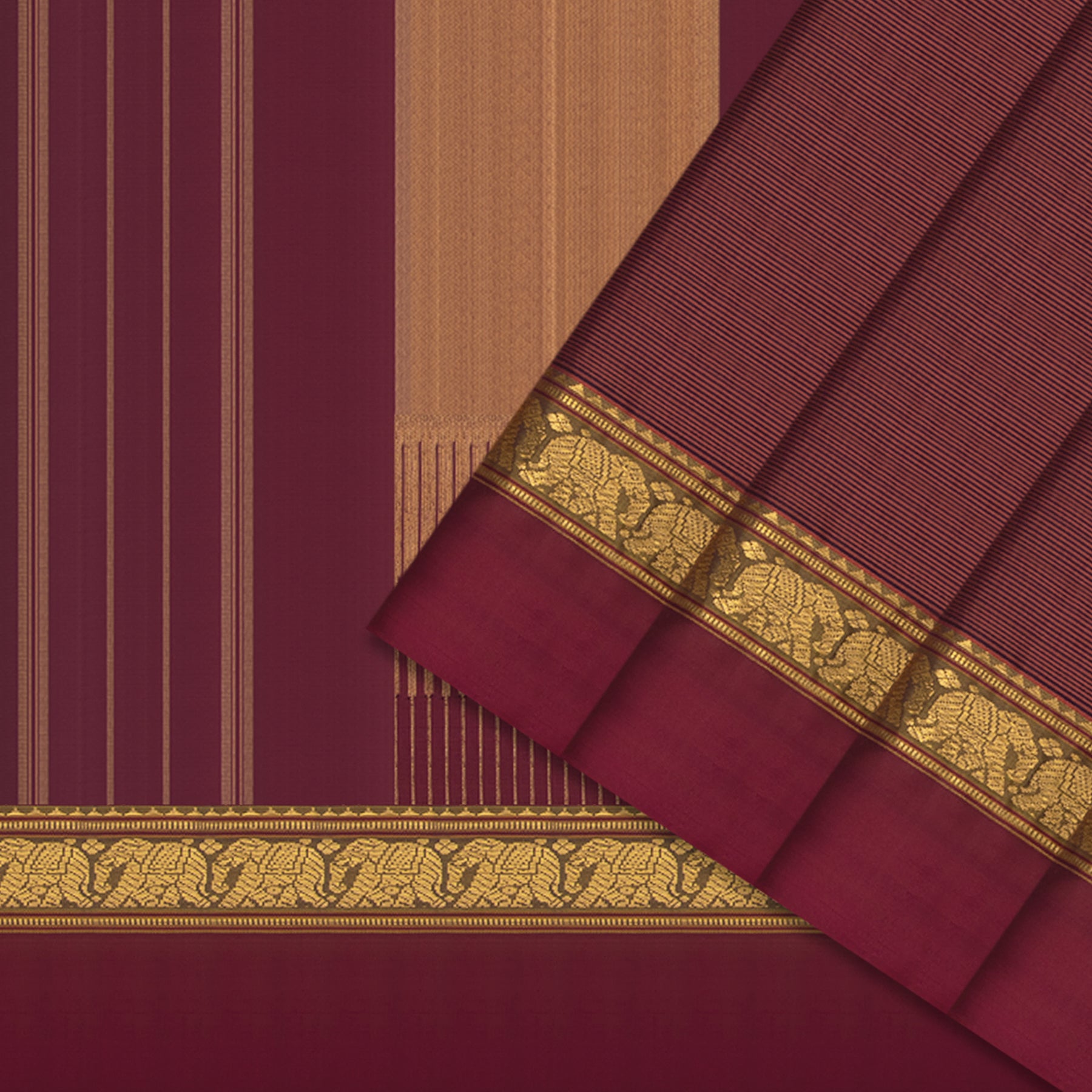 Kanakavalli Kanjivaram Silk Sari 24-611-HS001-10662 - Cover View