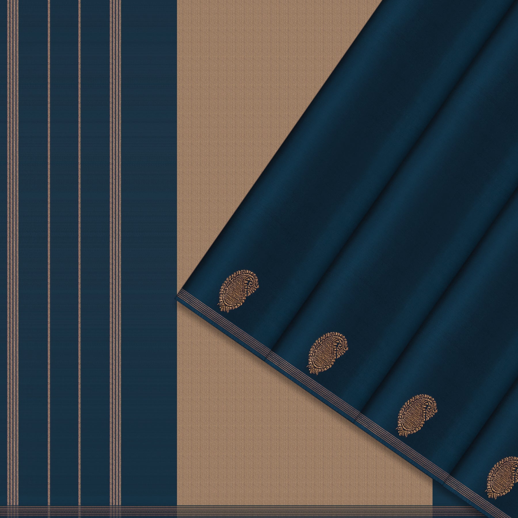 Kanakavalli Kanjivaram Silk Sari 24-611-HS001-12171 - Cover View
