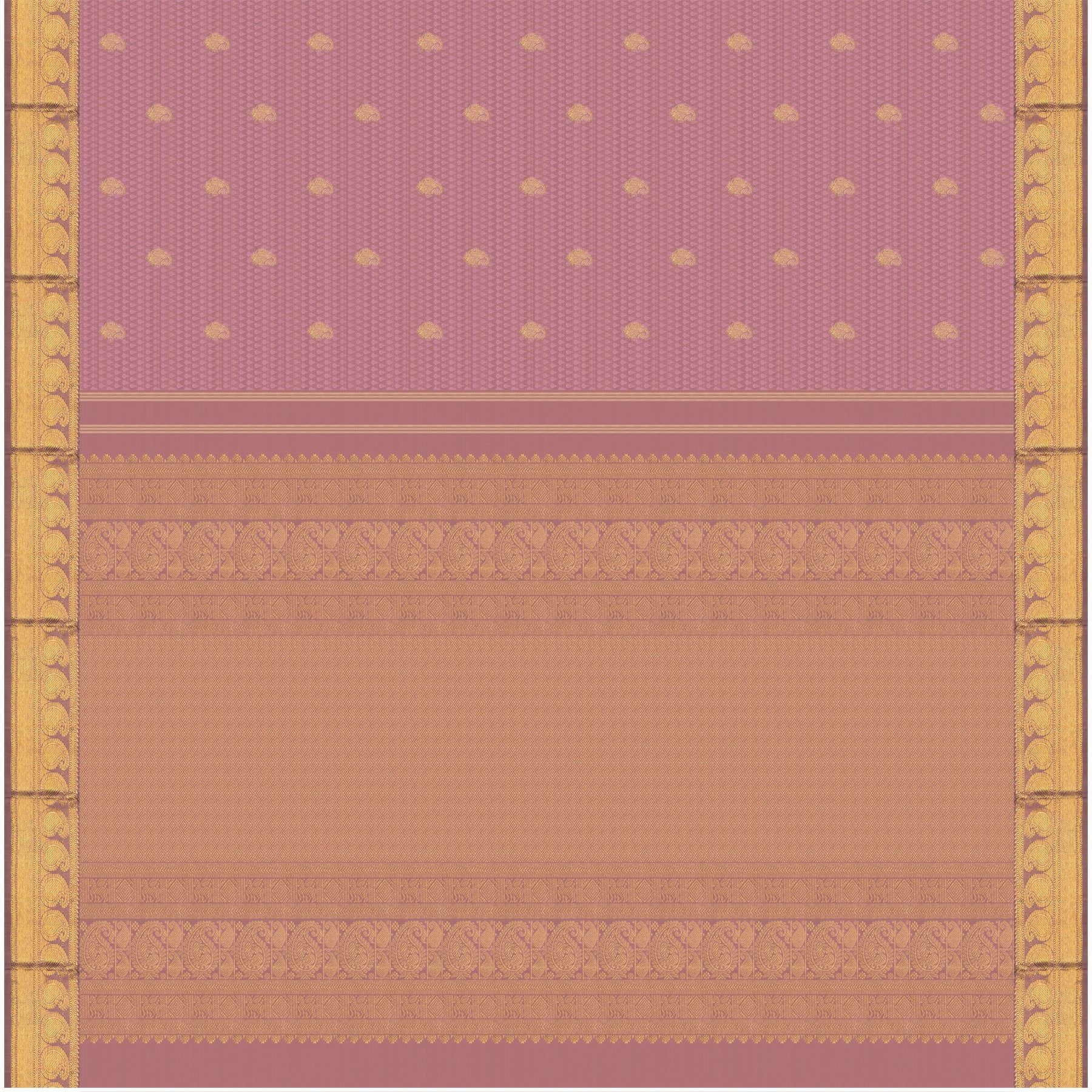 Kanakavalli Kanjivaram Silk Sari 24-611-HS001-12699 - Full View