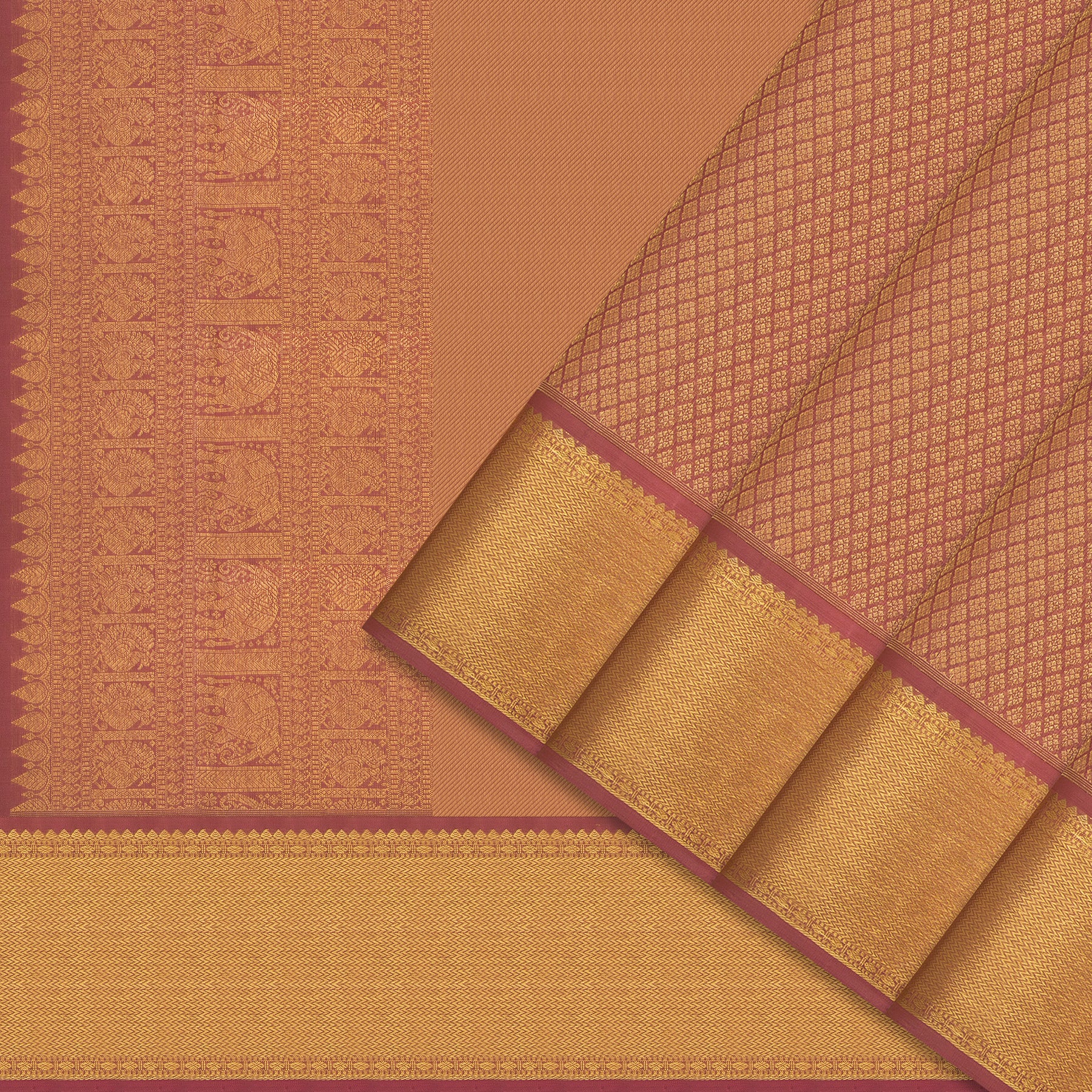 Kanakavalli Kanjivaram Silk Sari 24-611-HS001-13295 - Cover View