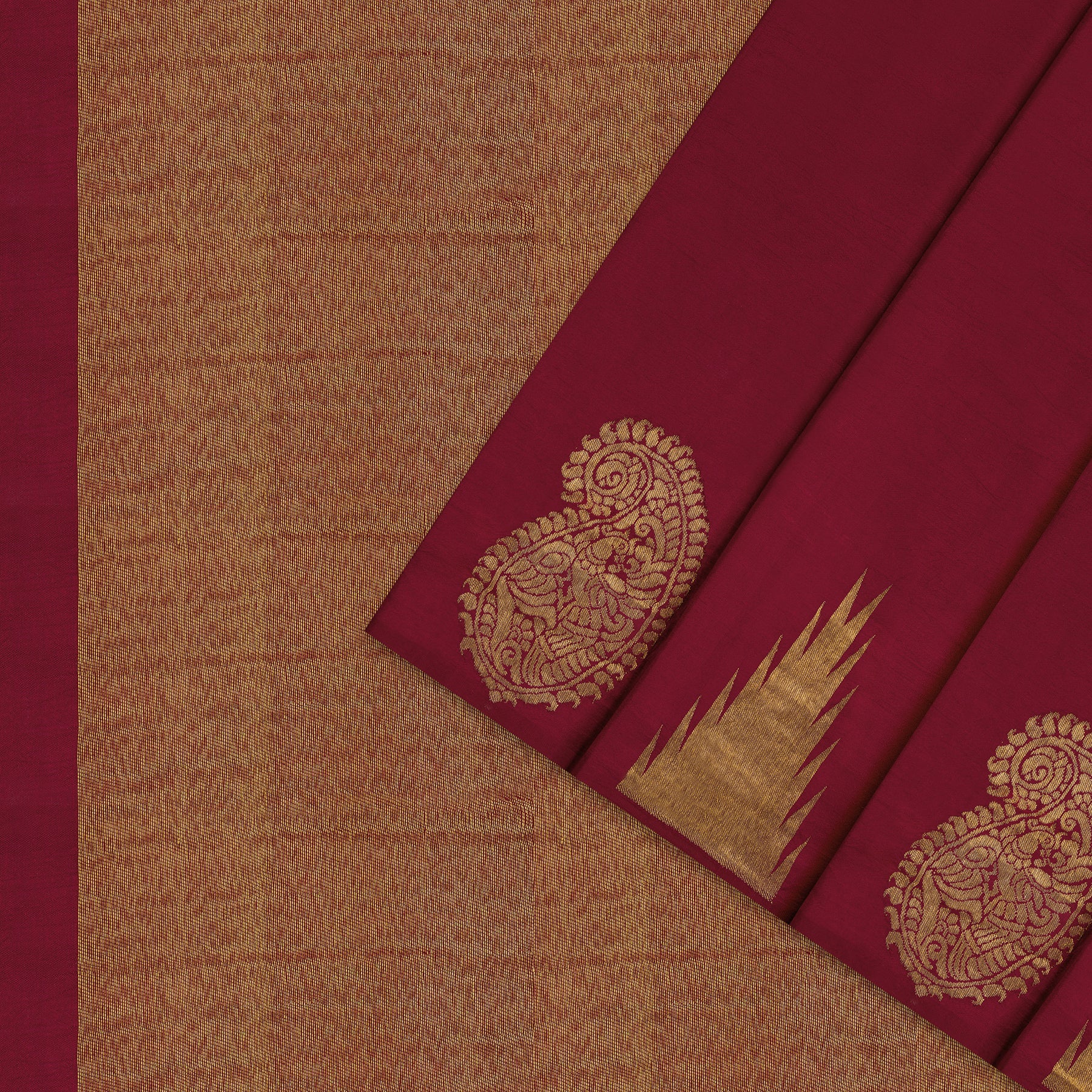 Kanakavalli Kanjivaram Silk Sari 24-611-HS001-13300 - Cover View