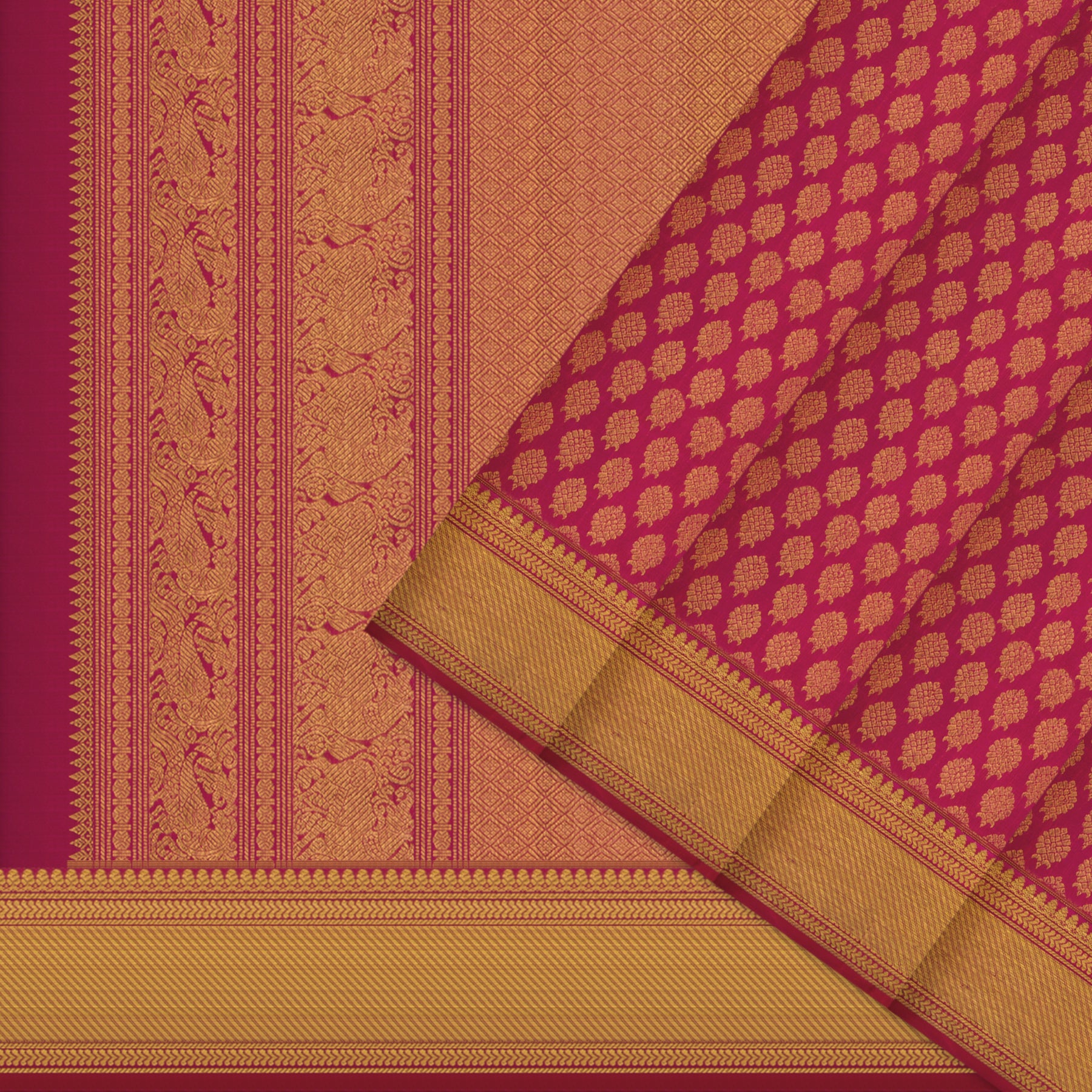 Kanakavalli Kanjivaram Silk Sari 24-611-HS001-13319 - Cover View