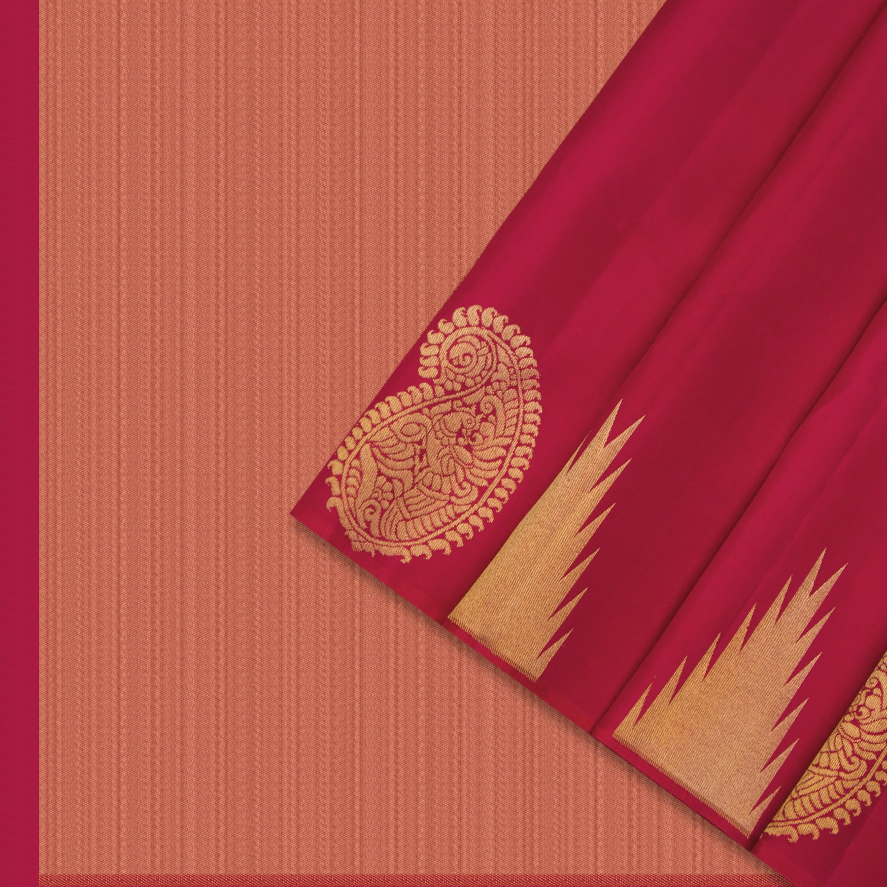 Kanakavalli Kanjivaram Silk Sari 24-611-HS001-13336 - Cover View