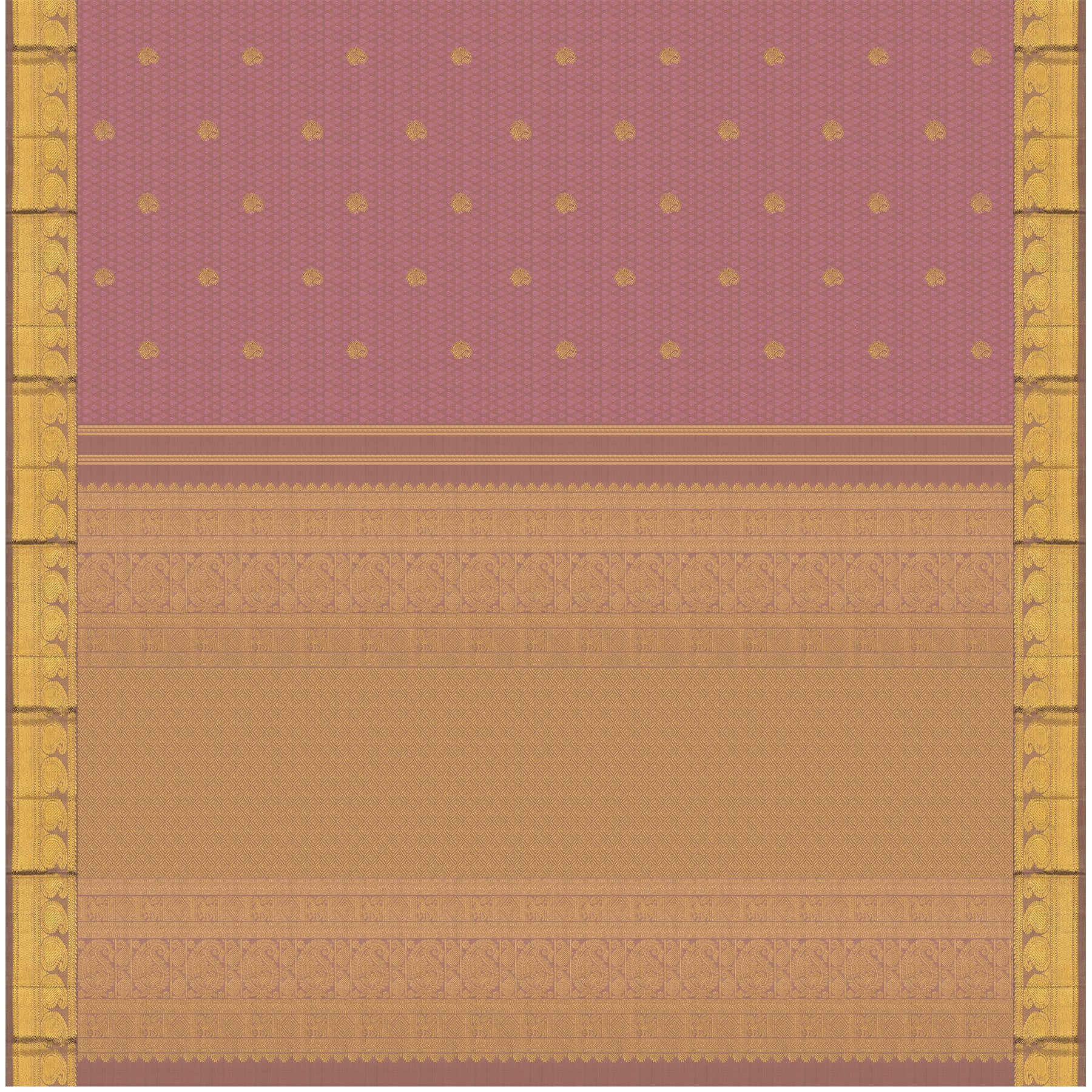 Kanakavalli Kanjivaram Silk Sari 24-611-HS001-14230 - Full View