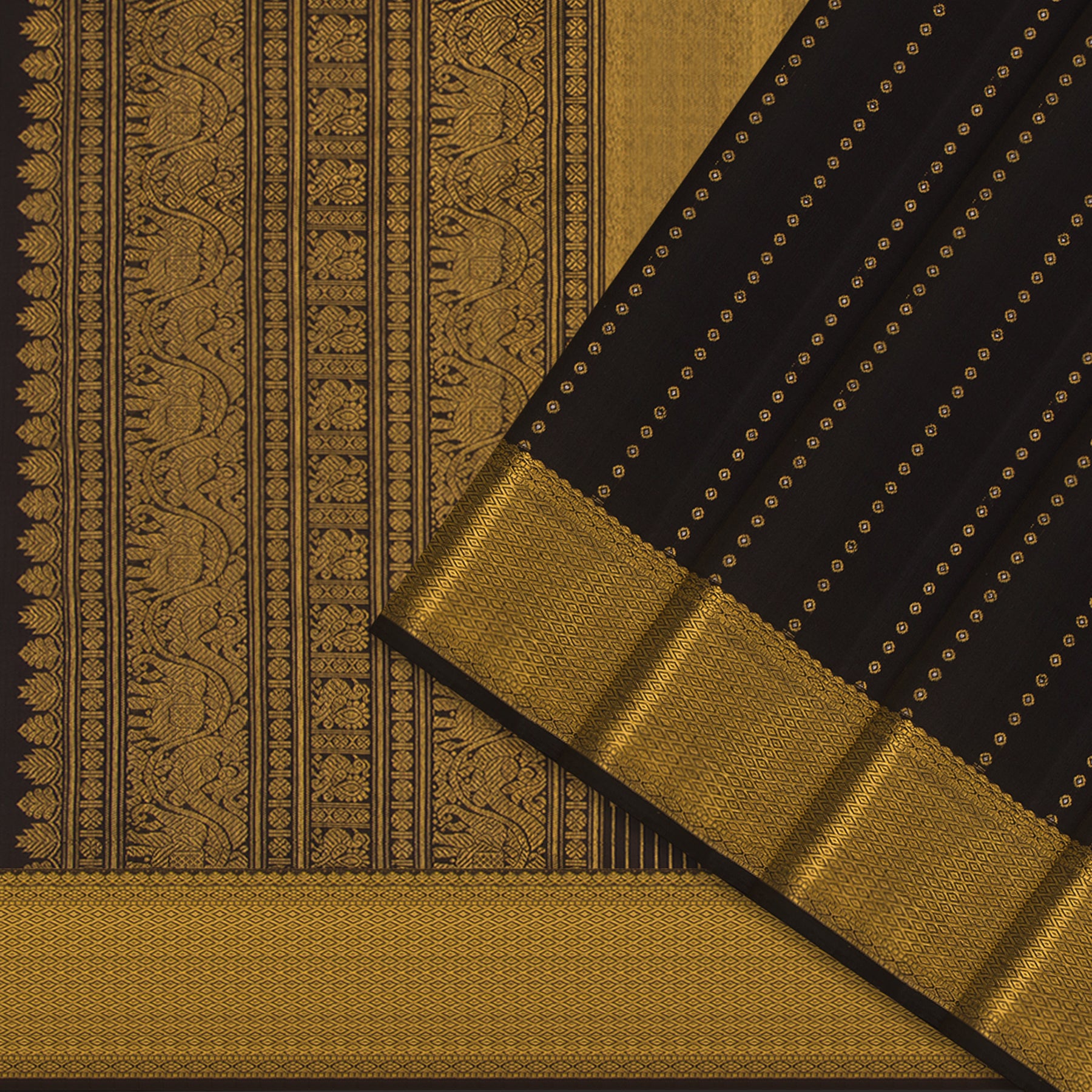 Kanakavalli Kanjivaram Silk Sari 24-611-HS001-14231 - Cover View