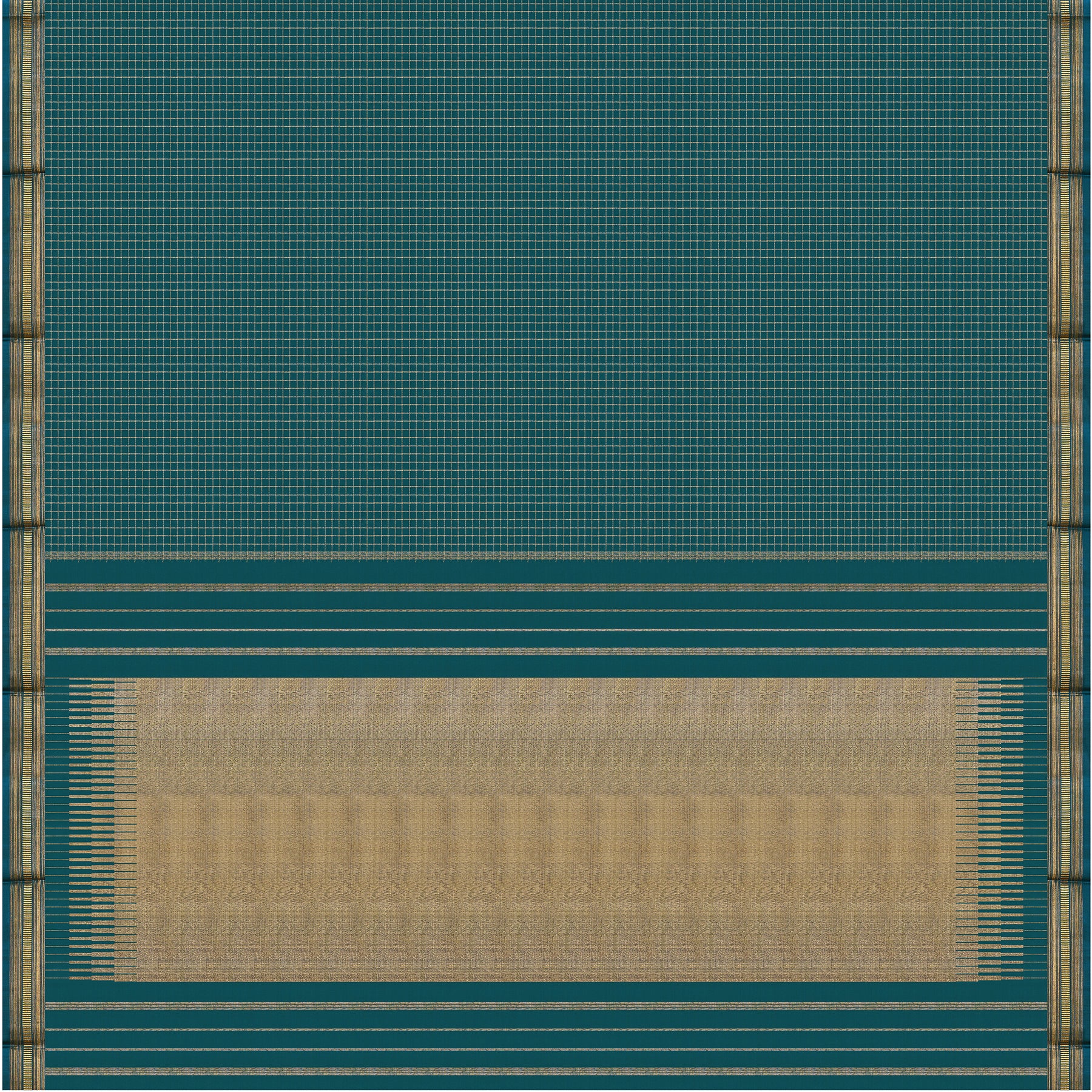 Kanakavalli Kanjivaram Silk Sari 24-611-HS001-14233 - Full View