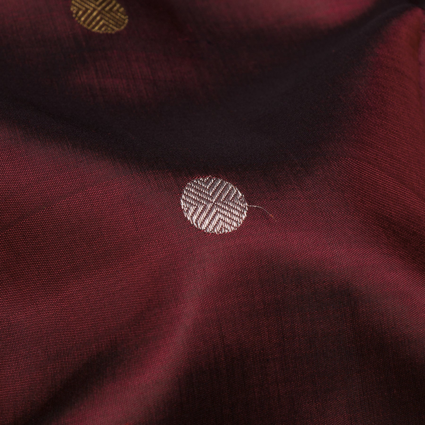 Kanakavalli Kanjivaram Silk Sari 24-611-HS001-14237 - Fabric View