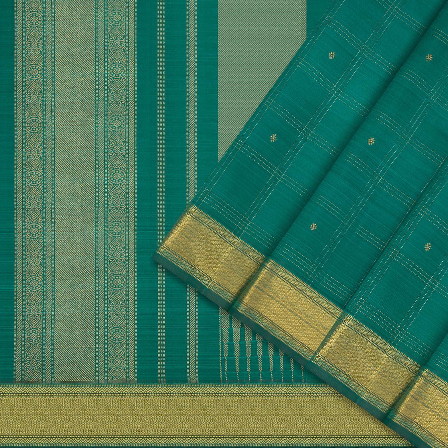 Kanakavalli Kanjivaram Silk Sari 24-611-HS001-14260 - Cover View
