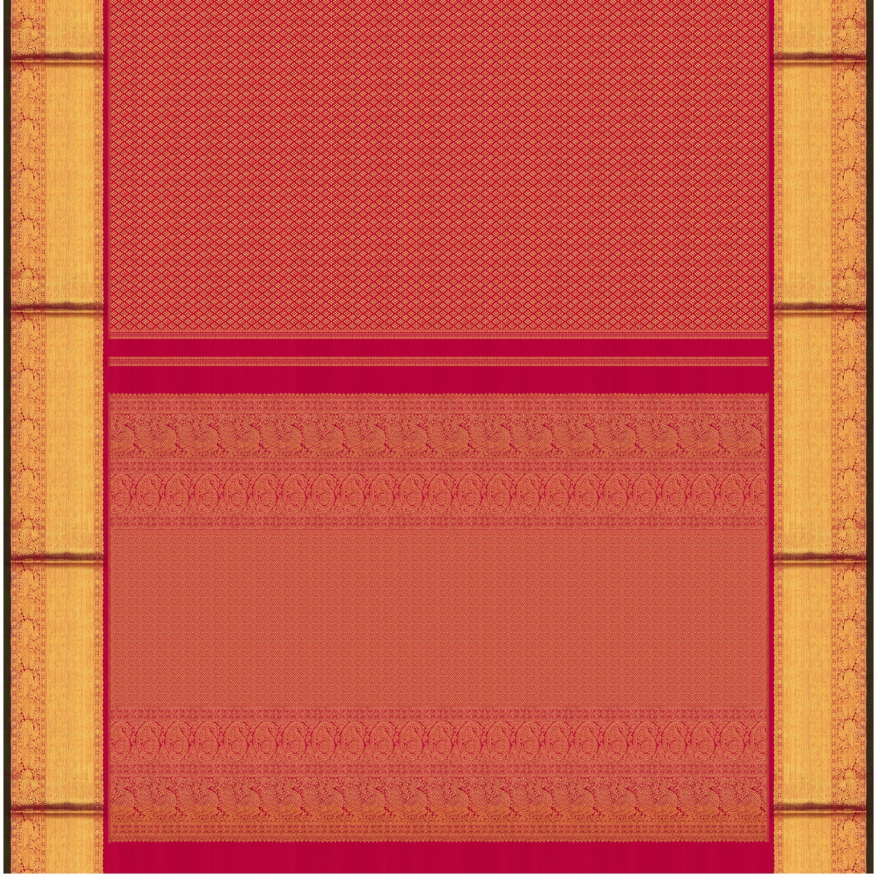 Kanakavalli Kanjivaram Silk Sari 24-611-HS001-14279 - Full View