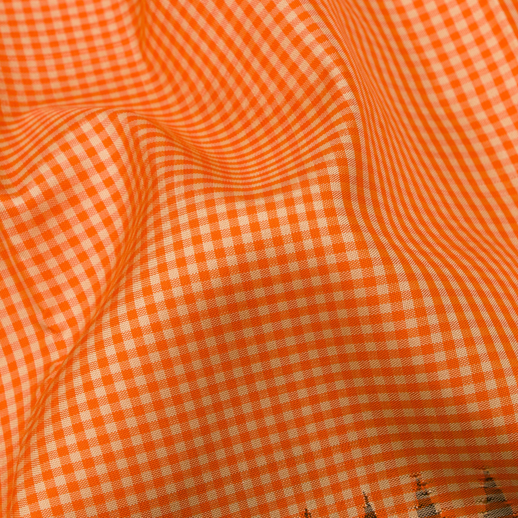 Kanakavalli Kanjivaram Silk Sari 24-613-HS001-05889 - Fabric View