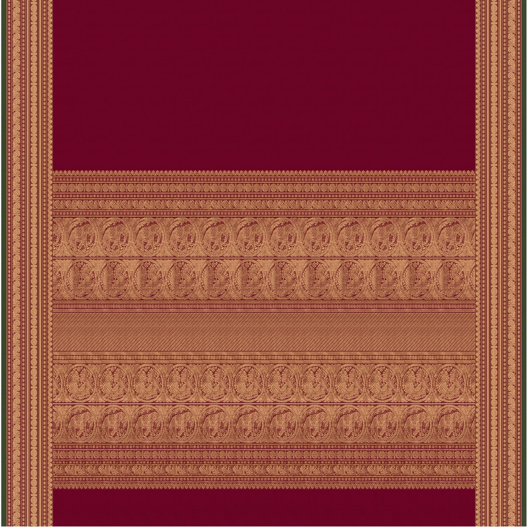 Kanakavalli Kanchi Cotton Sari 24-613-HS003-00796 - Full View