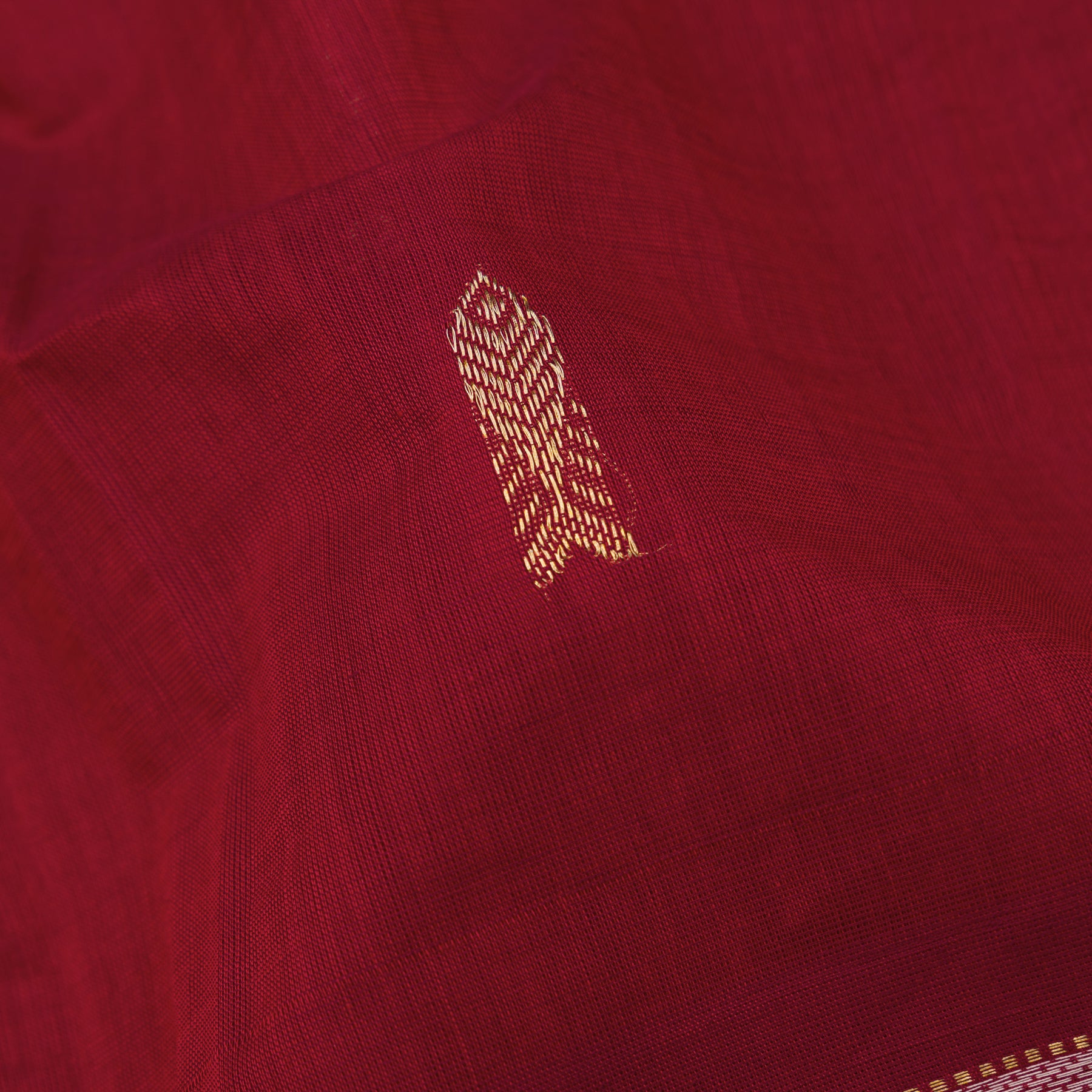 Kanakavalli Kanchi Cotton Sari  24-613-HS003-06113 - Fabric View