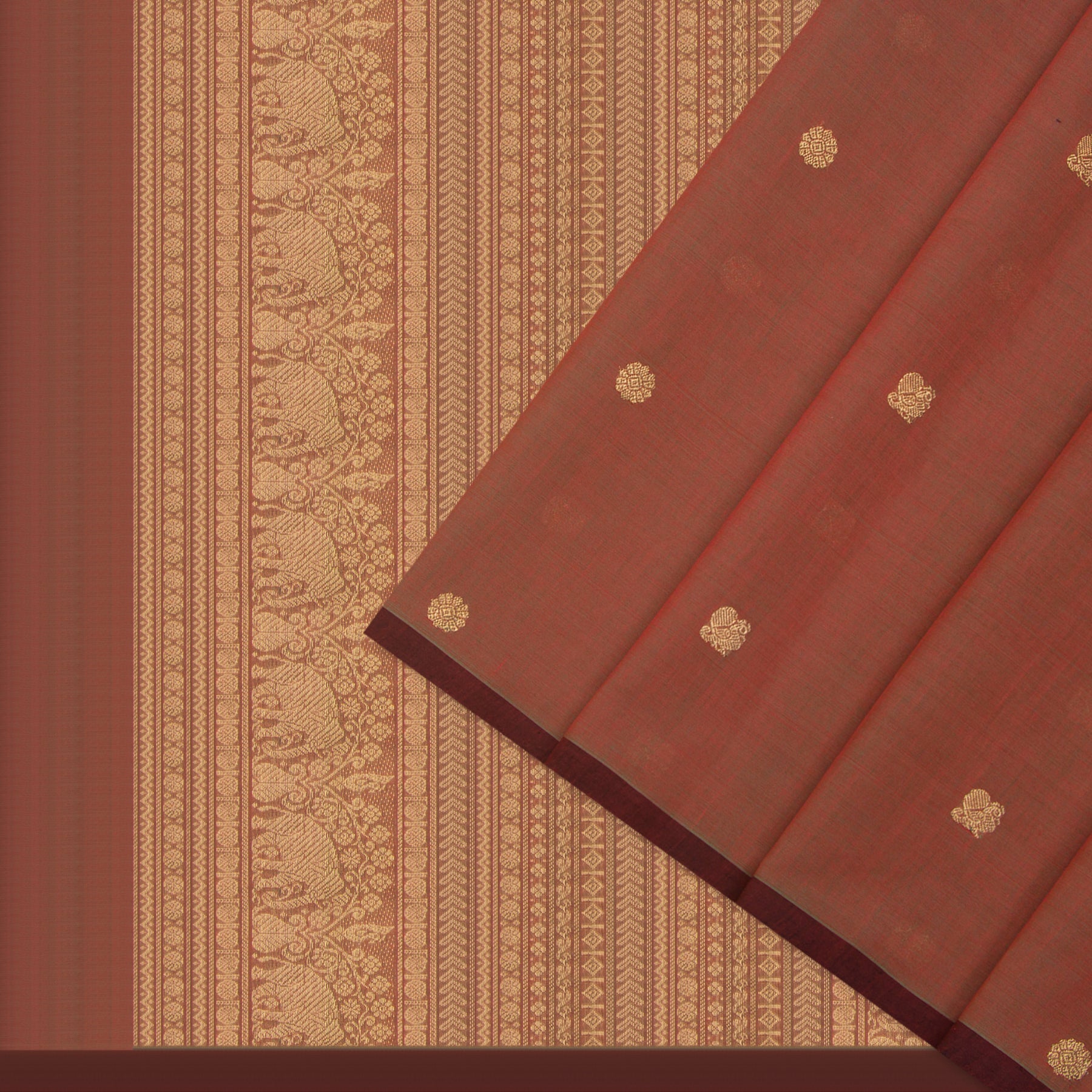 Kanakavalli Kanchi Cotton Sari 24-613-HS003-06158 - Cover View
