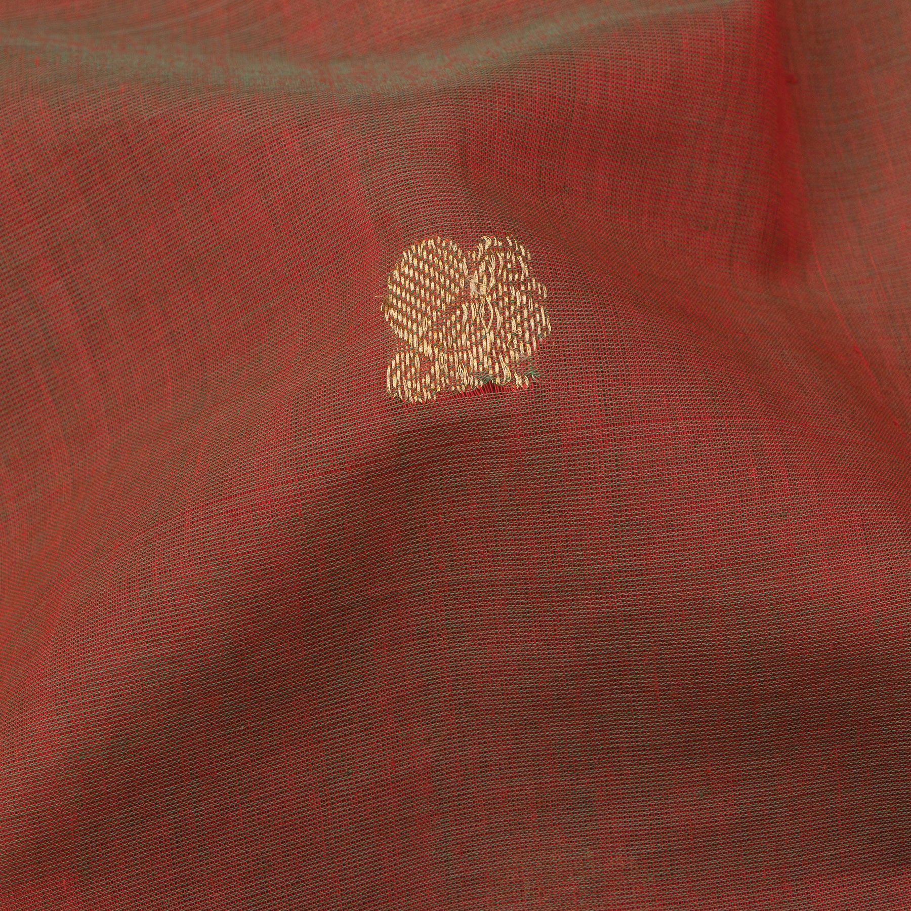Kanakavalli Kanchi Cotton Sari 24-613-HS003-06158 - Fabric View
