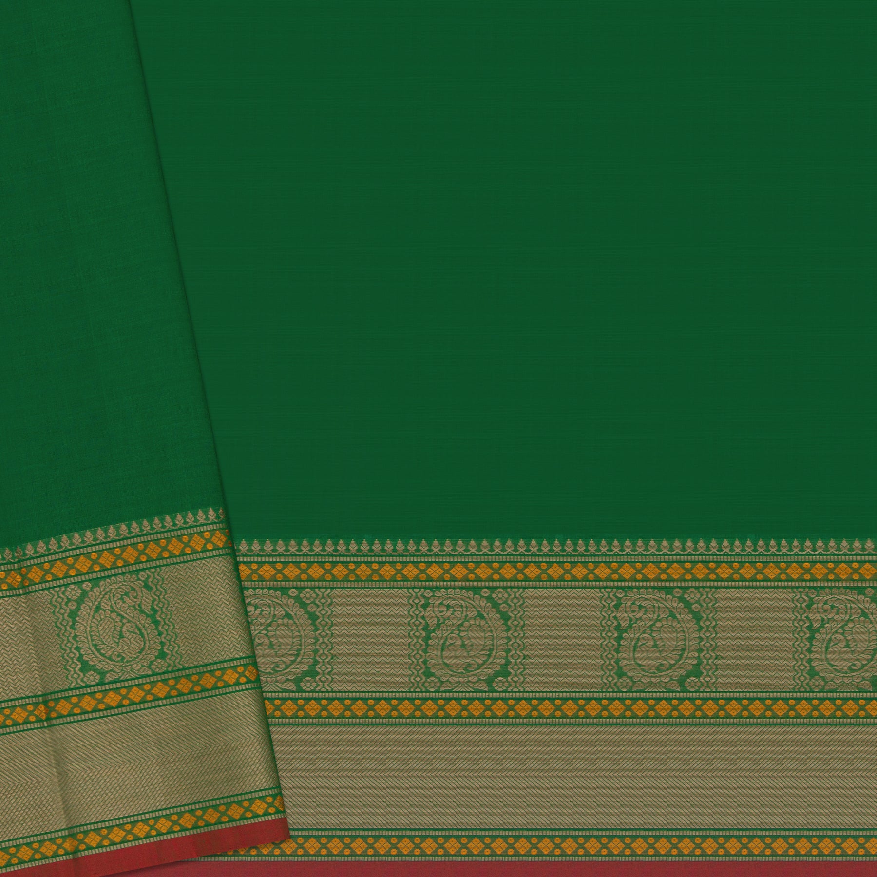 Kanakavalli Kanchi Cotton Sari 24-613-HS003-09078 - Blouse View