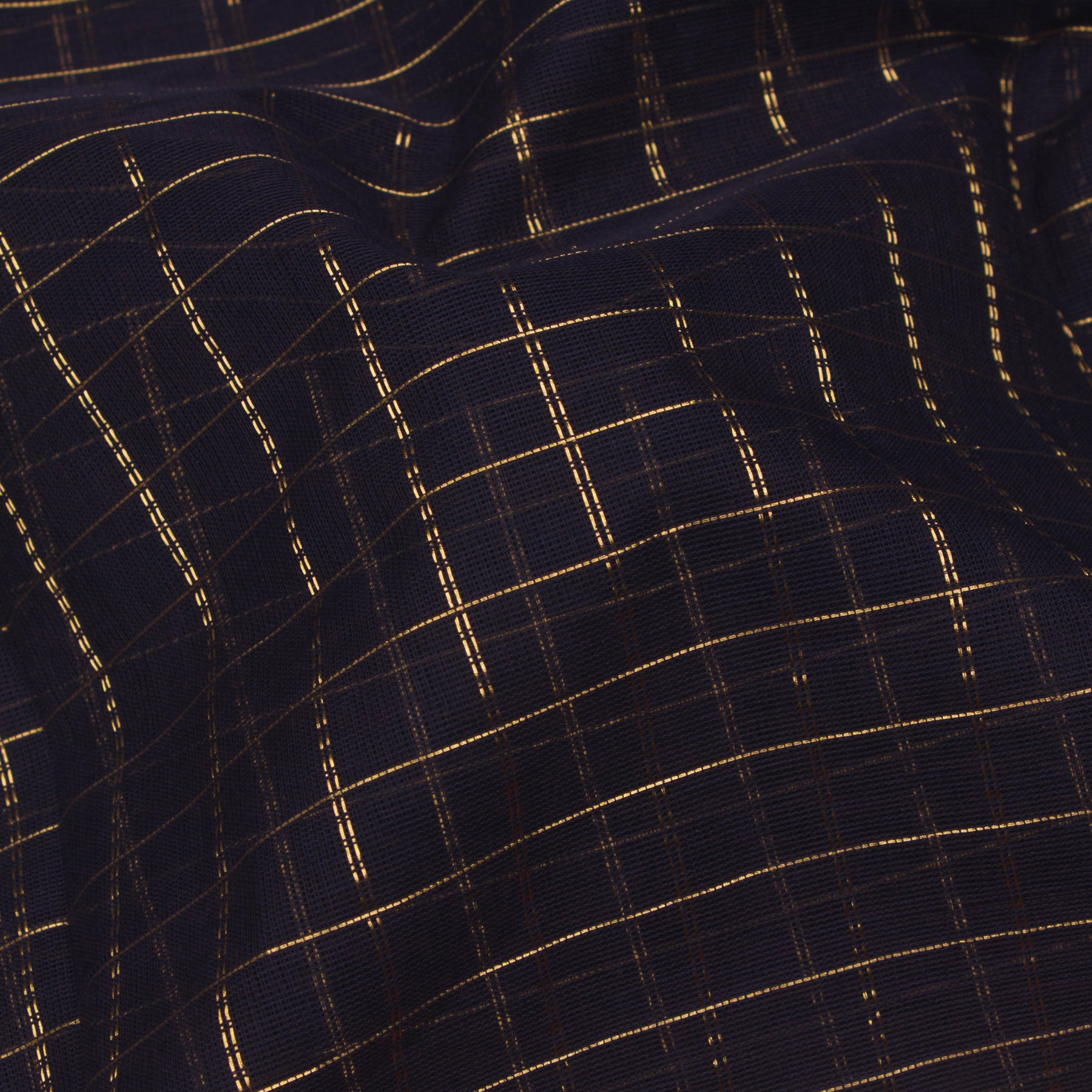Kanakavalli Kanchi Cotton Sari 24-613-HS003-14372 - Fabric View