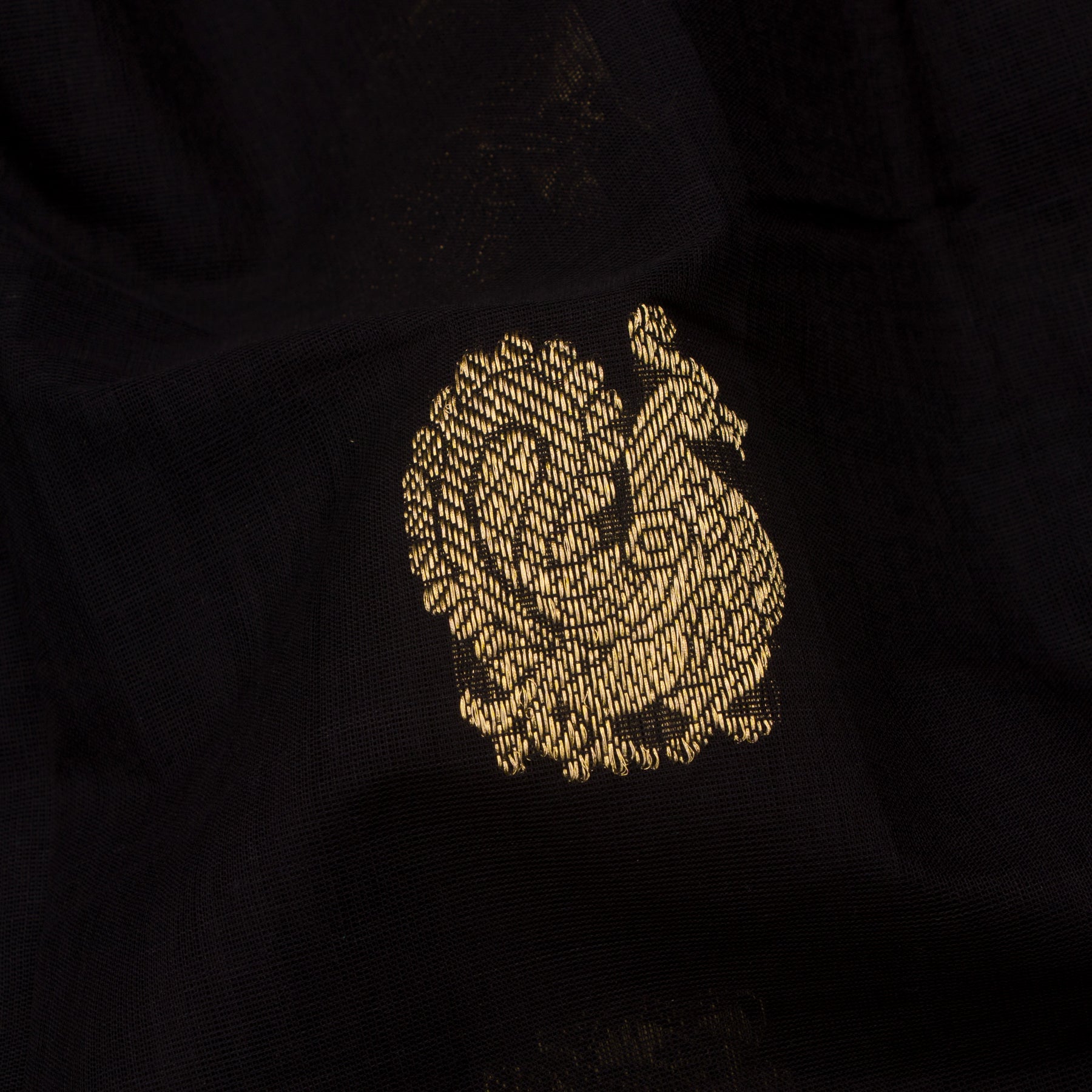 Kanakavalli Kanchi Cotton Sari 24-613-HS003-14390 - Fabric View