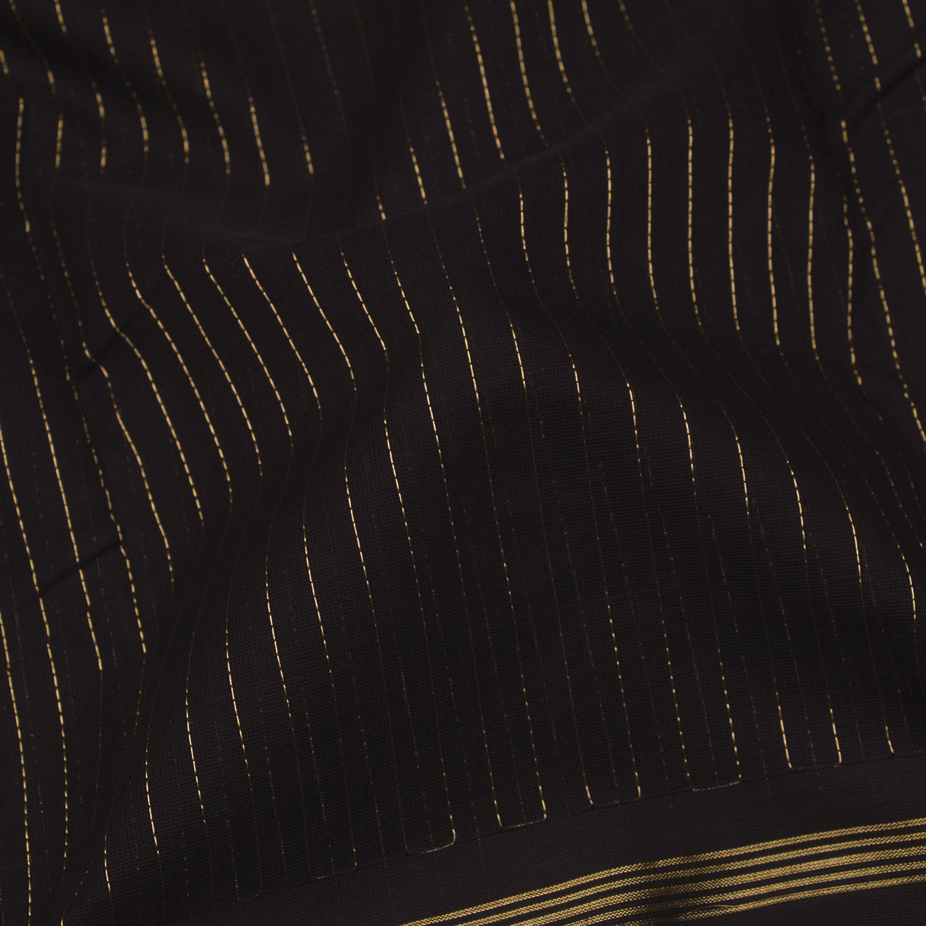 Kanakavalli Kanchi Cotton Sari 24-613-HS003-14391 - Fabric View