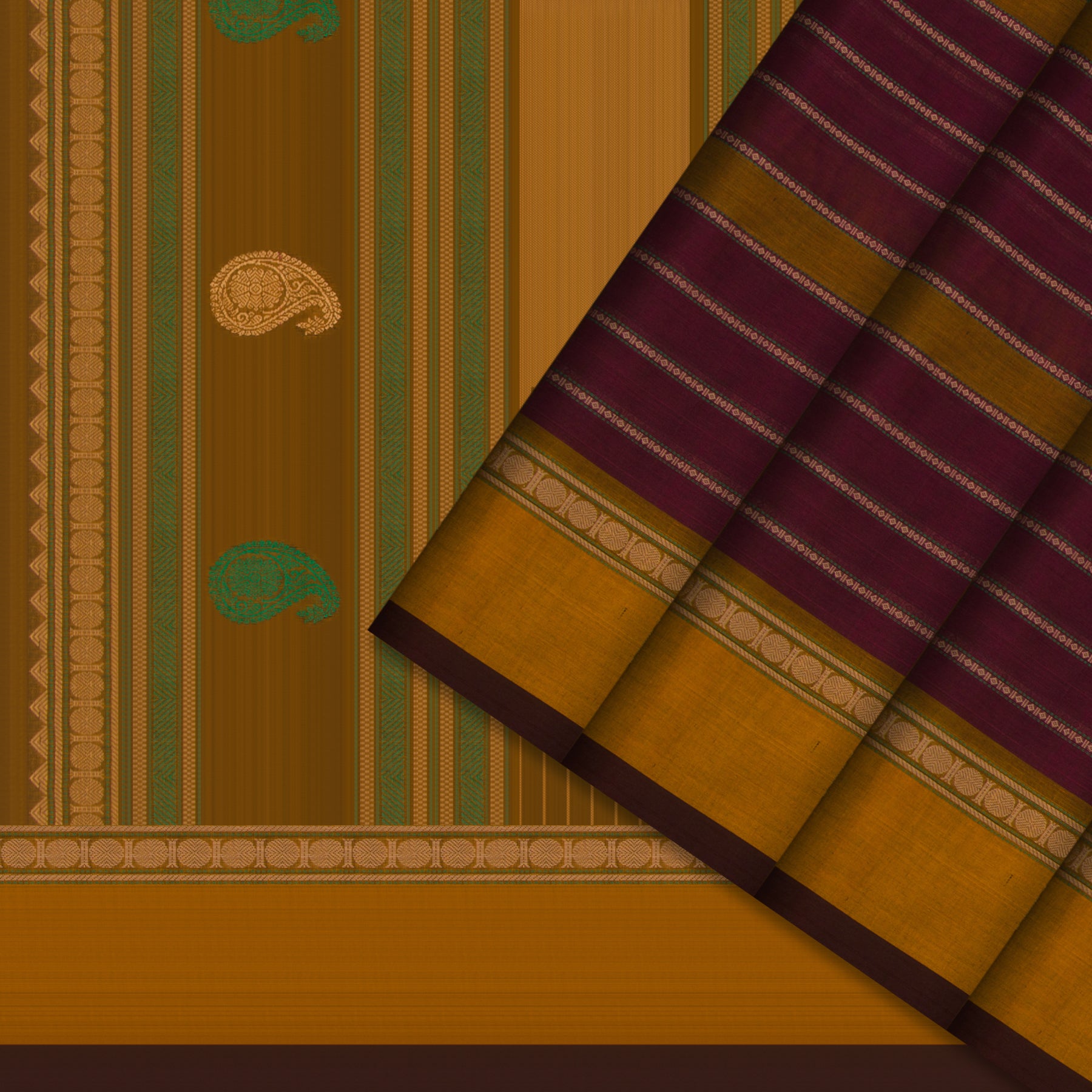 Kanakavalli Kanchi Cotton Sari 24-613-HS003-14405 - Cover View