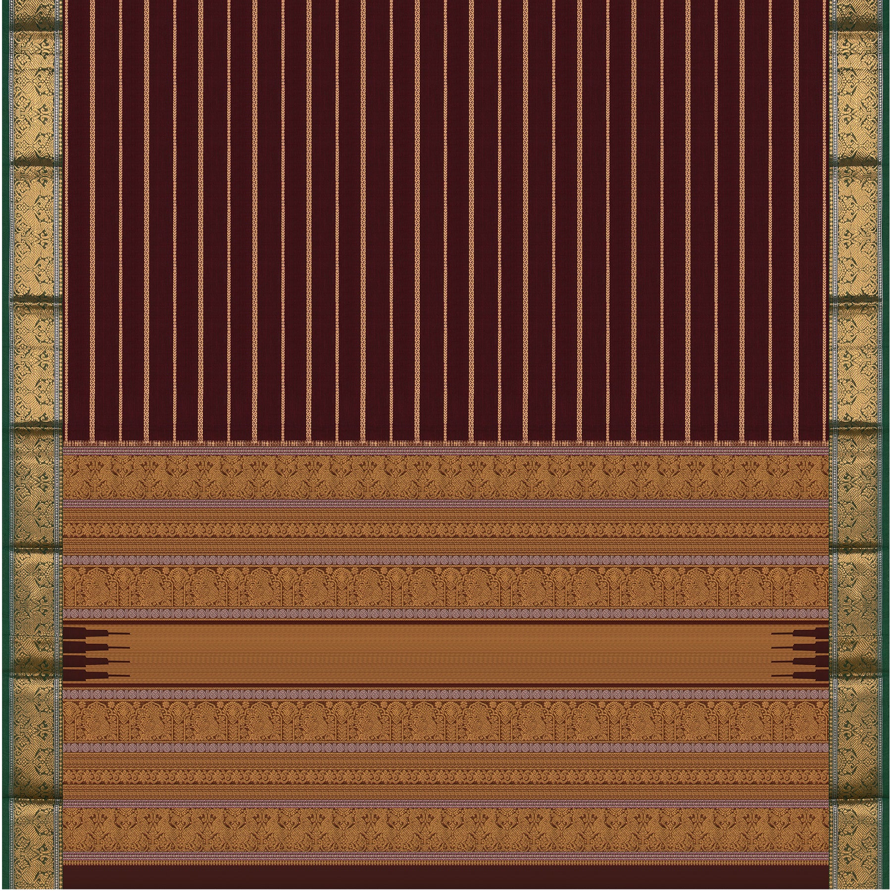 Kanakavalli Kanchi Cotton Sari 24-613-HS003-14408 - Full View