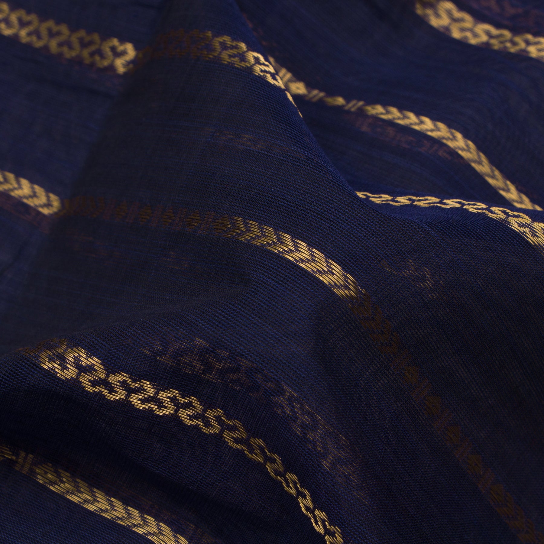 Kanakavalli Kanchi Cotton Sari 24-613-HS003-14412 - Fabric View