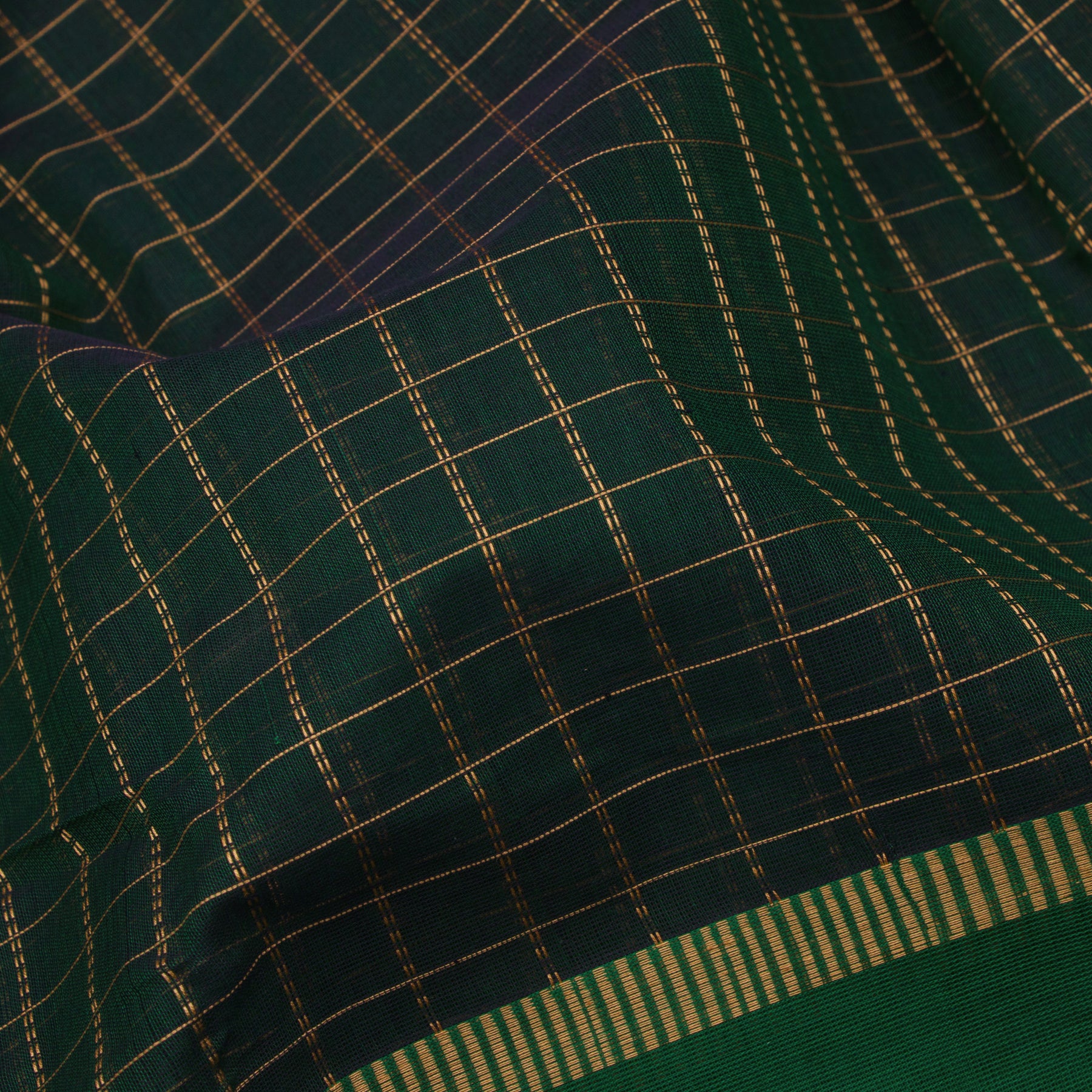 Kanakavalli Kanchi Cotton Sari 24-613-HS003-14426 - Fabric View