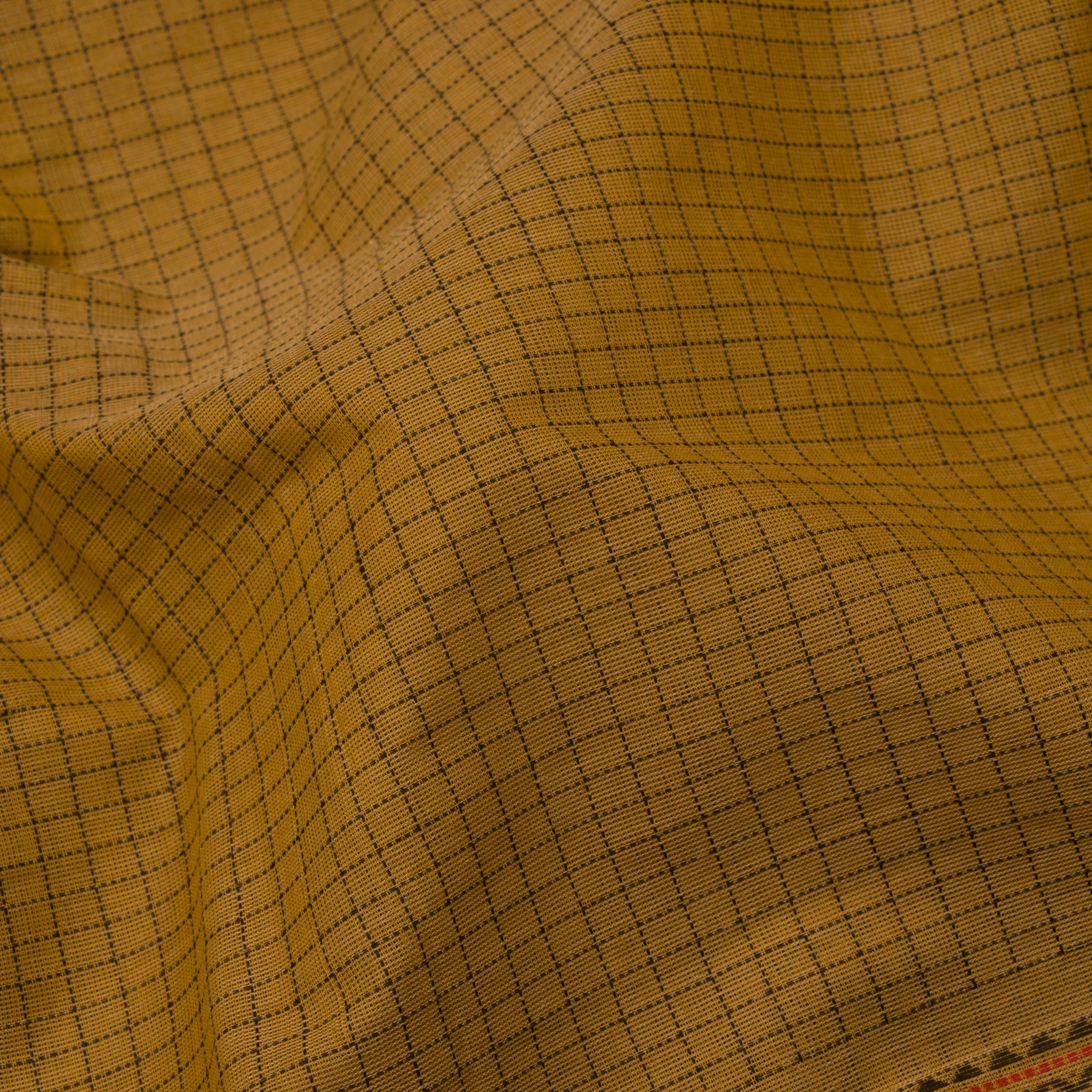 Kanakavalli Kanchi Cotton Sari 24-613-HS003-14440 - Fabric View