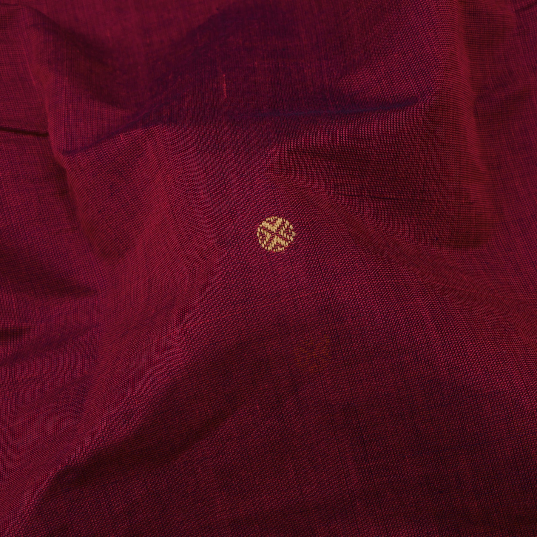 Kanakavalli Kanchi Cotton Sari 24-613-HS003-14442 - Fabric View