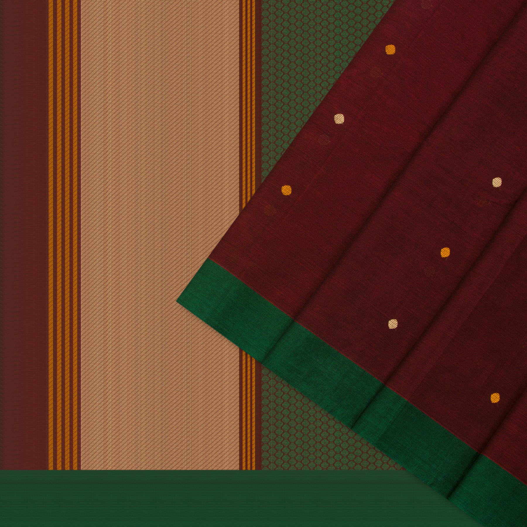 Kanakavalli Kanchi Cotton Sari 24-613-HS003-14450 - Cover View