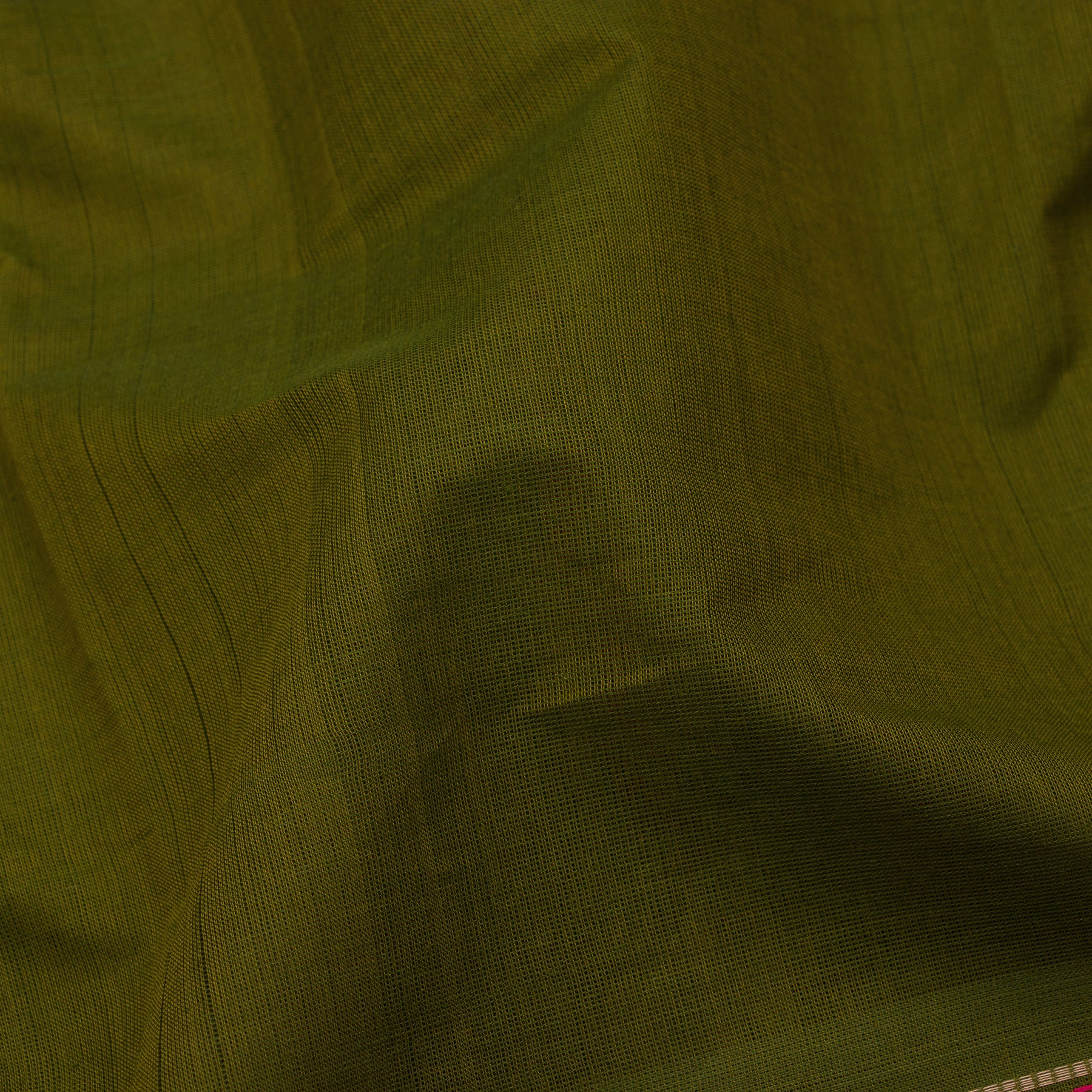 Kanakavalli Kanchi Cotton Sari 24-613-HS003-14452 - Fabric View
