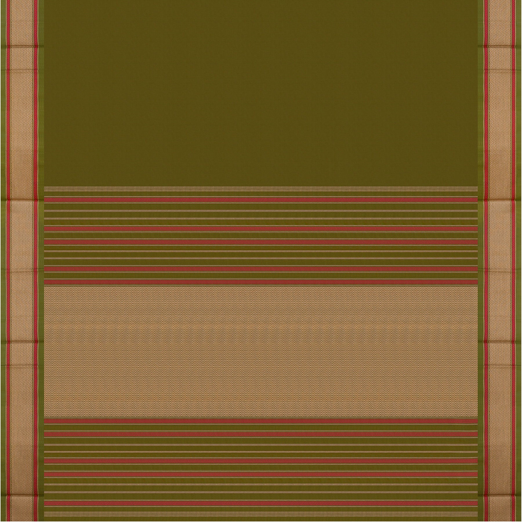 Kanakavalli Kanchi Cotton Sari 24-613-HS003-14452 - Full View