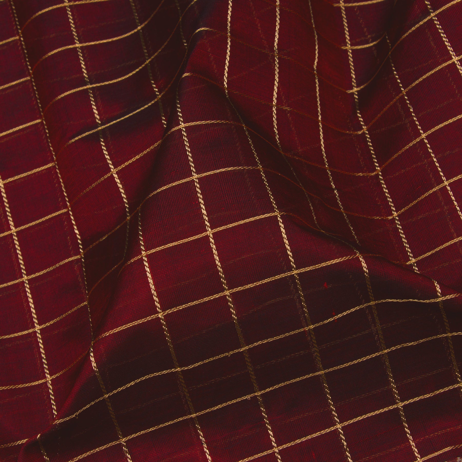 Kanakavalli Silk/Cotton Sari 24-613-HS005-00110 - Fabric View