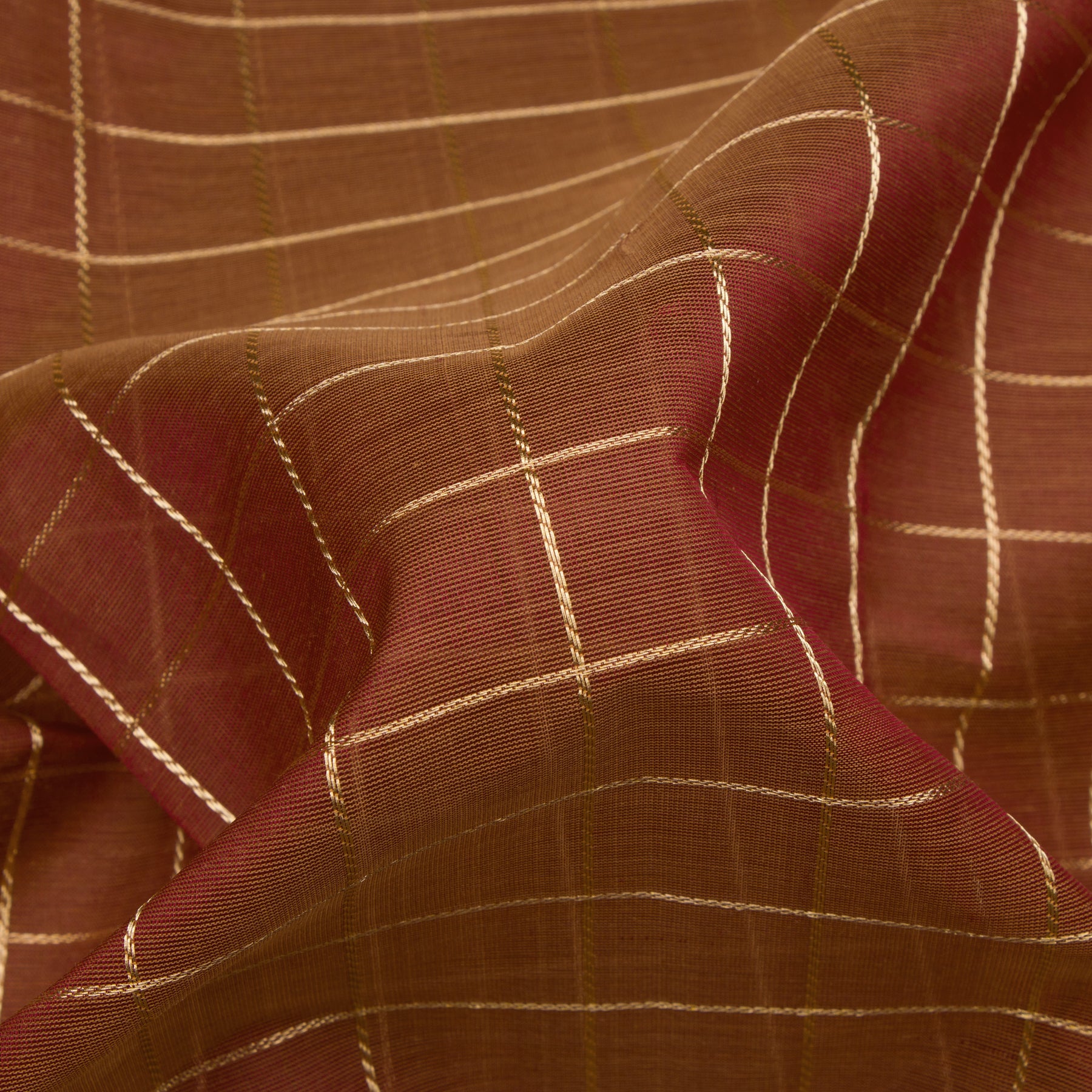 Kanakavalli Silk/Cotton Sari 24-613-HS005-00121 - Fabric View