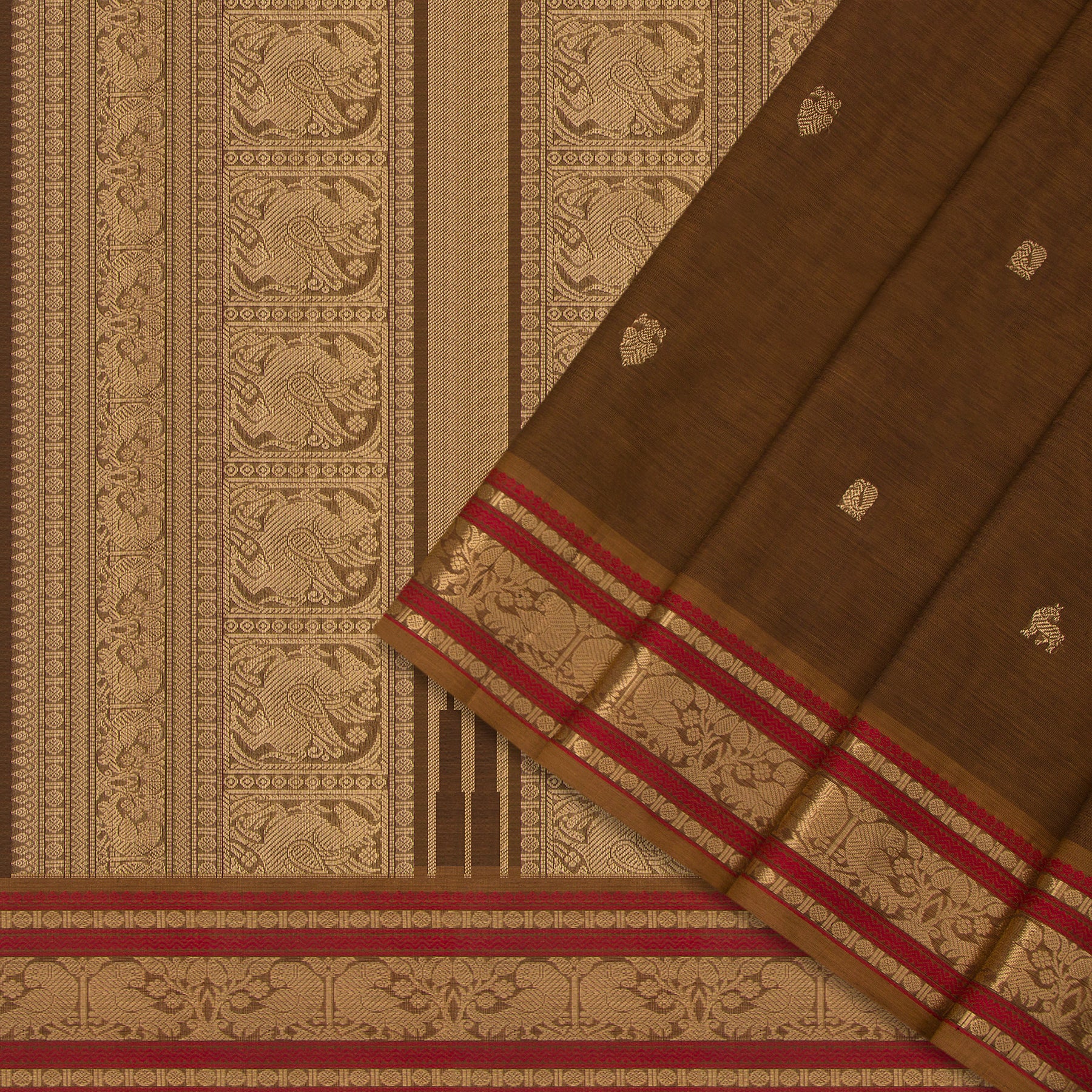 Kanakavalli Silk/Cotton Sari 24-613-HS005-02512 - Cover View