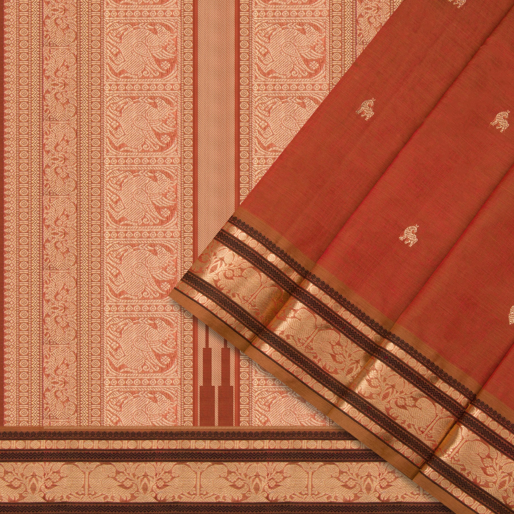 Kanakavalli Silk/Cotton Sari 24-613-HS005-04914 - Cover View