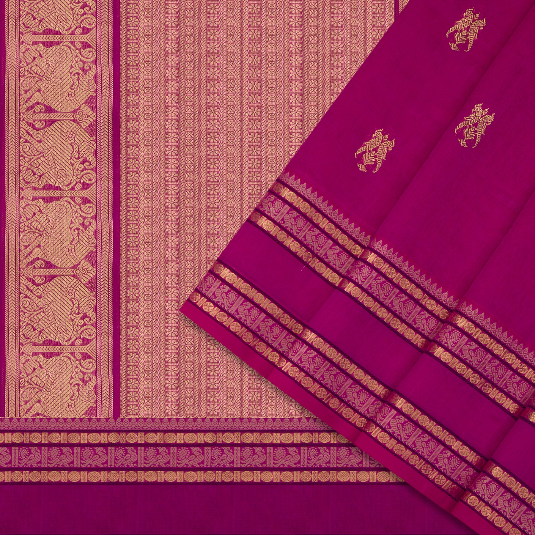 Kanakavalli Silk /Cotton Sari 24-613-HS005-04919 - Cover View