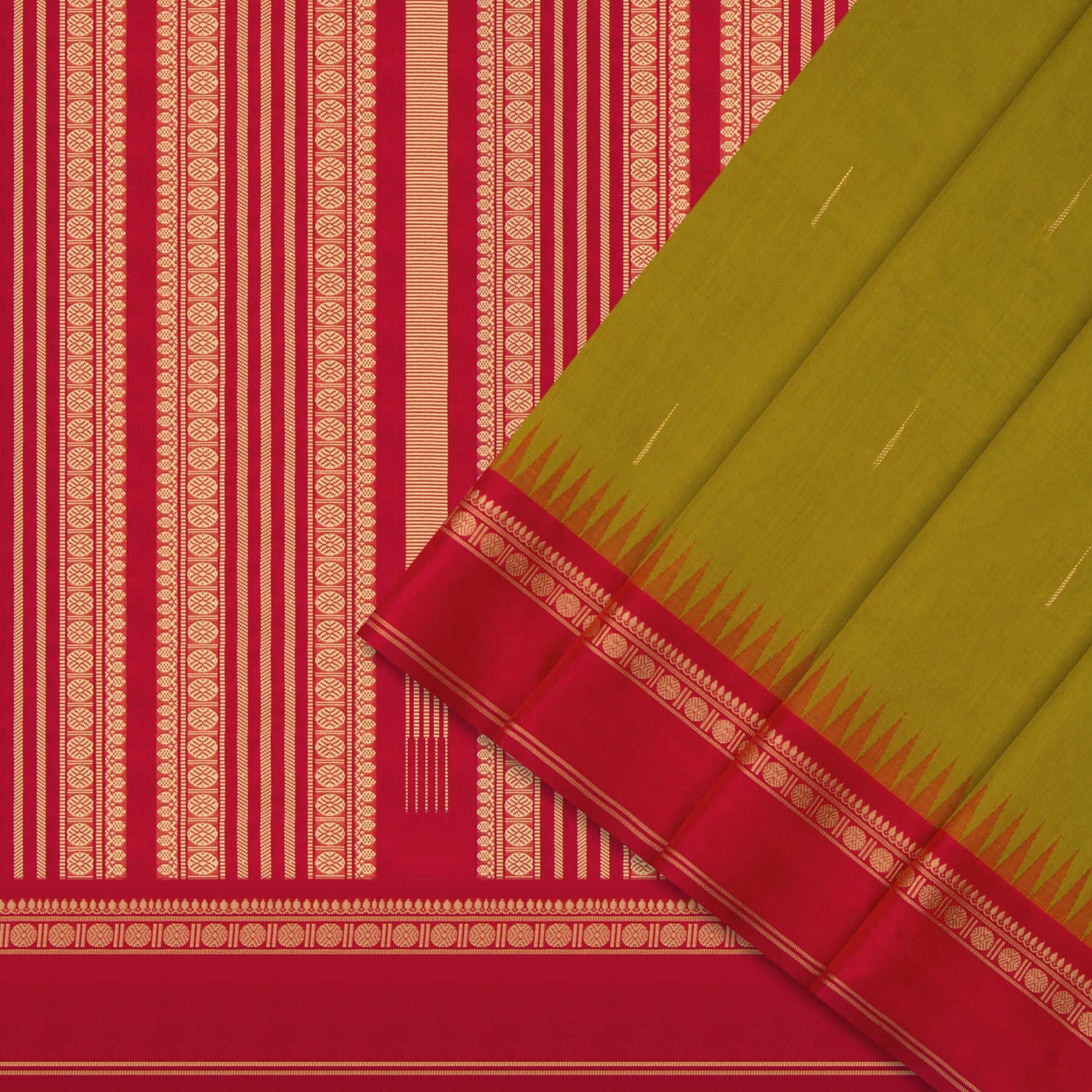 Kanakavalli Silk/Cotton Sari 24-613-HS005-05901 - Cover View