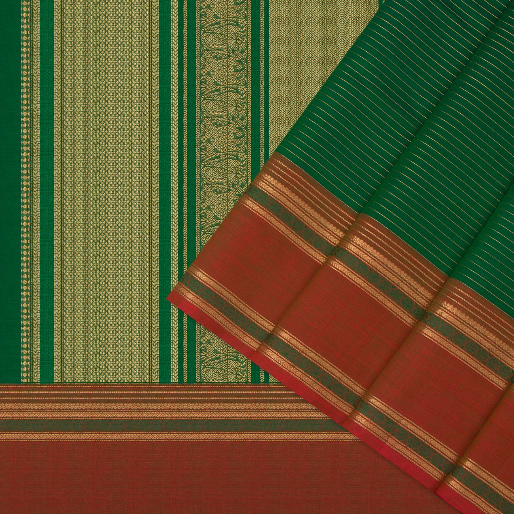 Kanakavalli Silk/Cotton Sari 24-613-HS005-05917 - Cover View