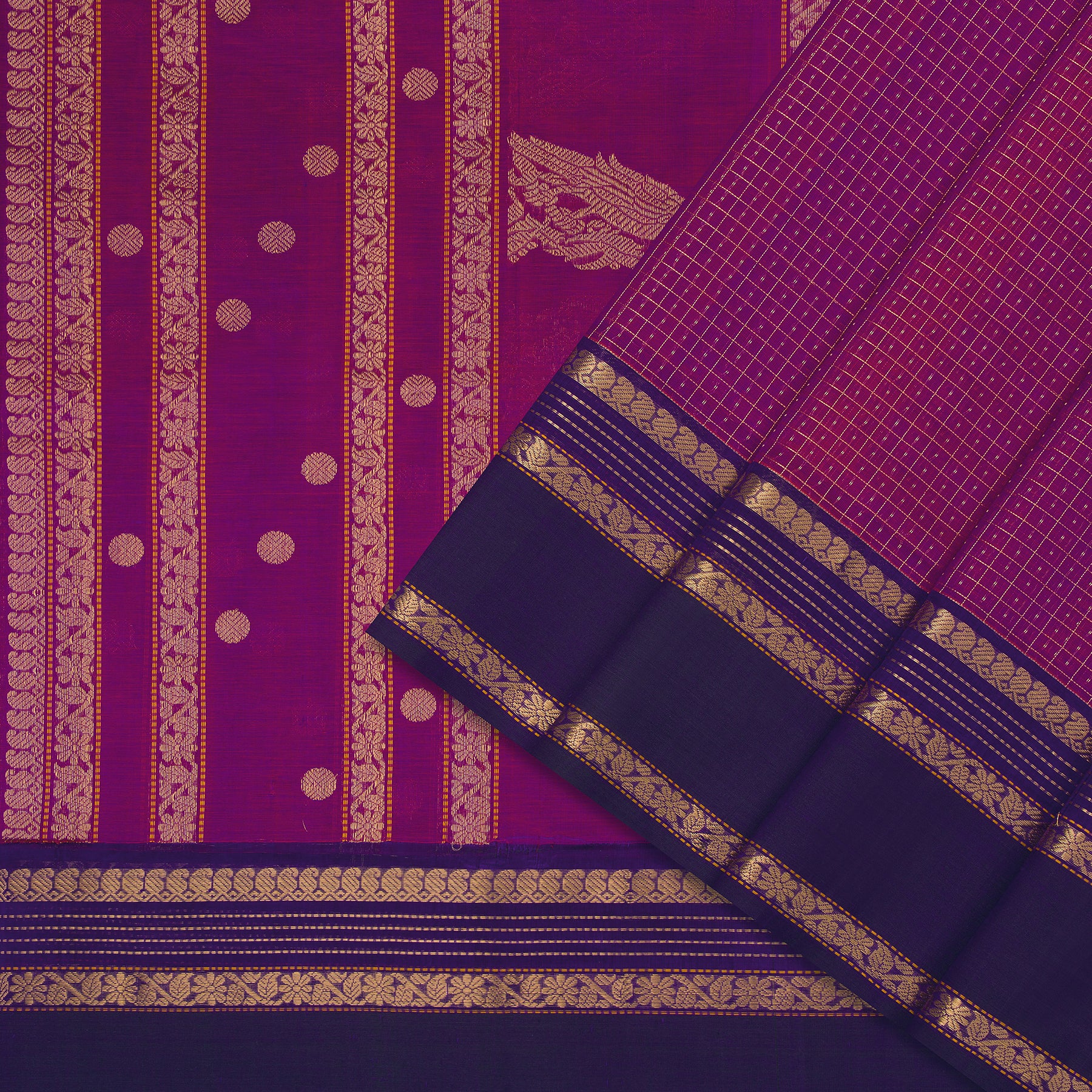 Kanakavalli Silk Cotton Sari 24-613-HS005-05928 - Cover View