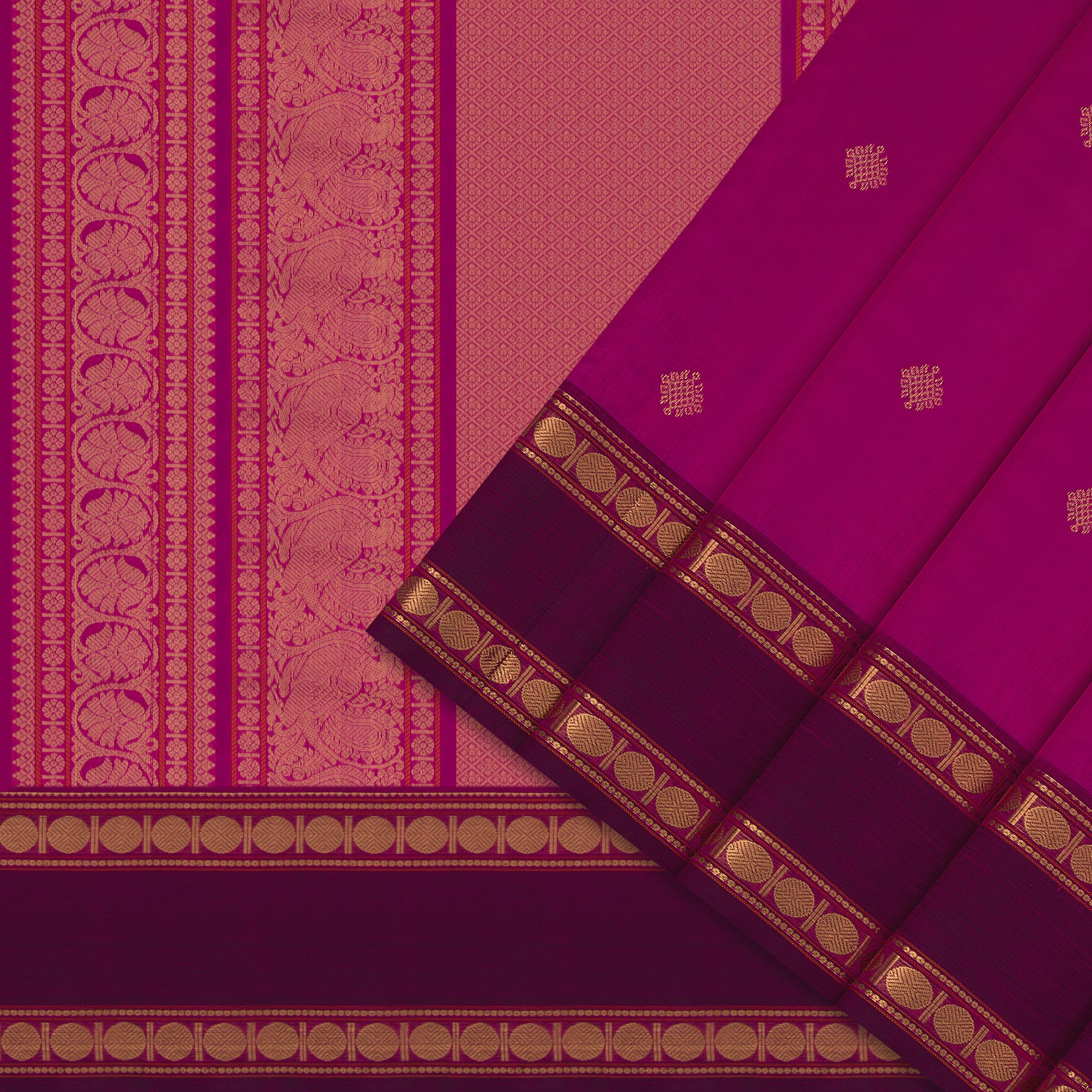 Kanakavalli Silk Cotton Sari 24-613-HS005-05954 - Cover View