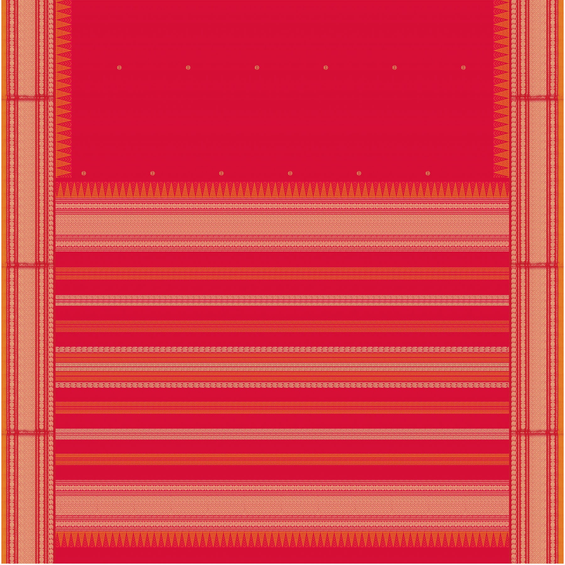 Kanakavalli Silk/Cotton Sari 24-613-HS005-05997 - Full View