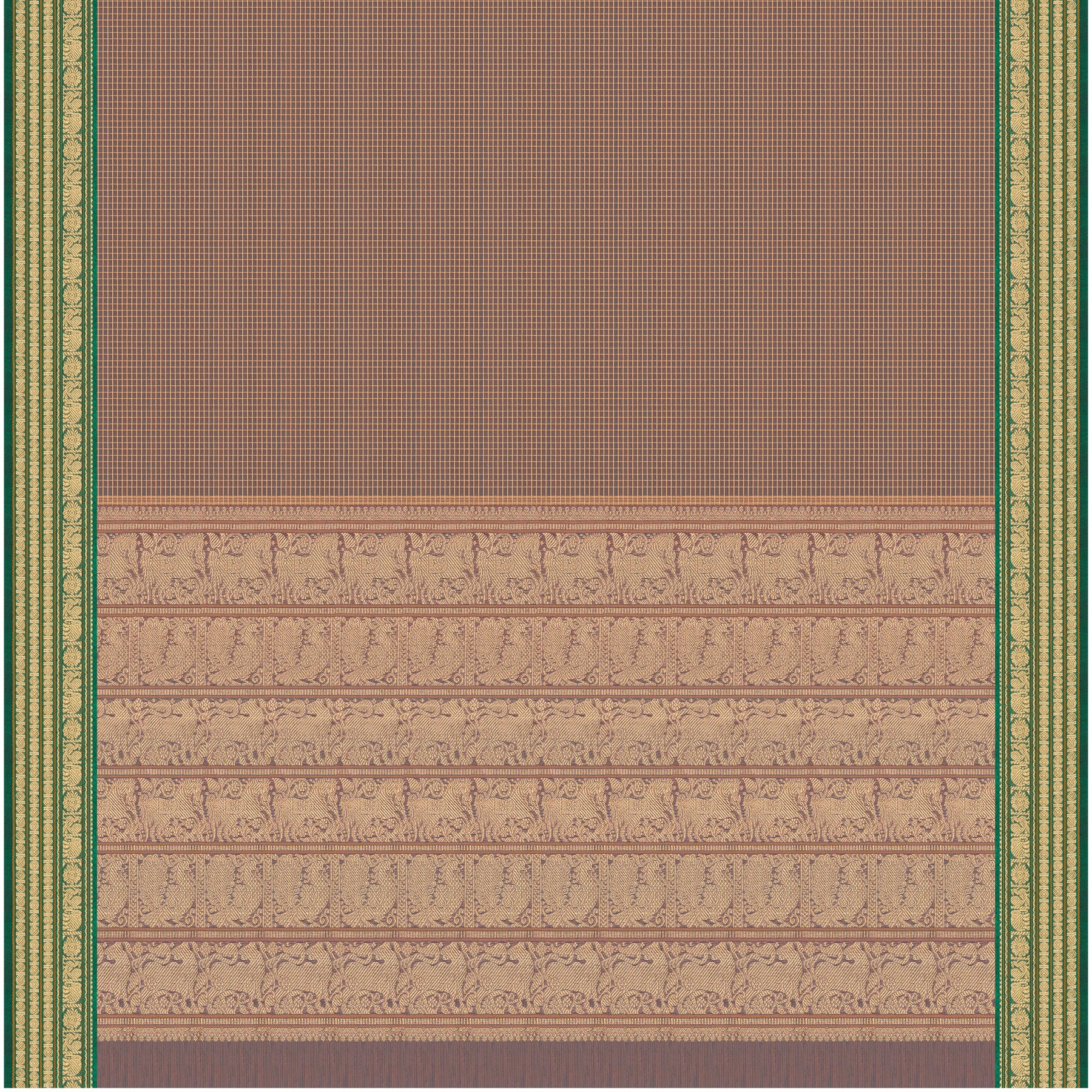 Kanakavalli Silk/Cotton Sari 24-613-HS005-09108 - Full View