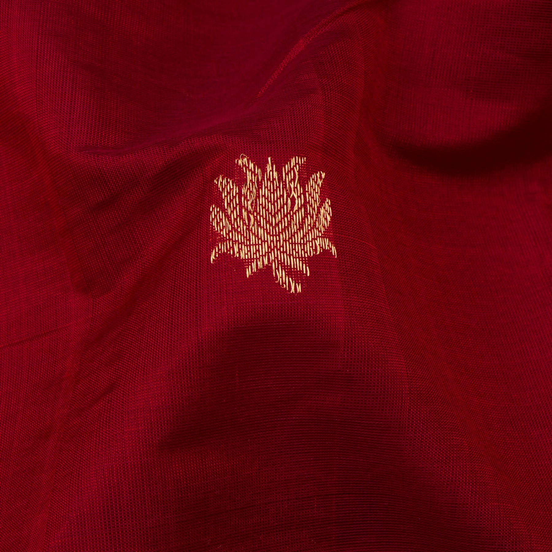 Kanakavalli Silk/Cotton Sari 24-613-HS005-09177 - Fabric View