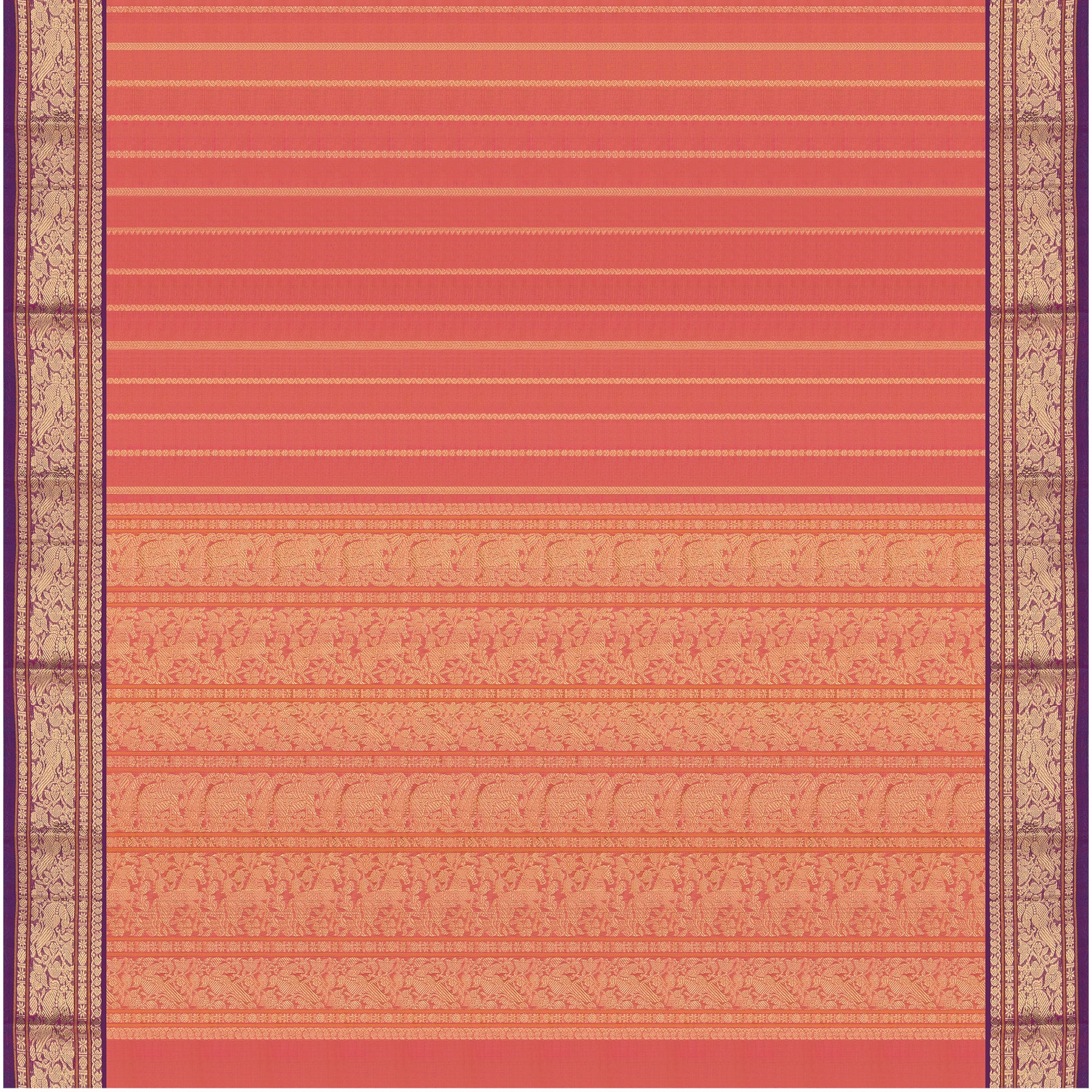 Kanakavalli Silk/Cotton Sari 24-613-HS005-13846 - Full View