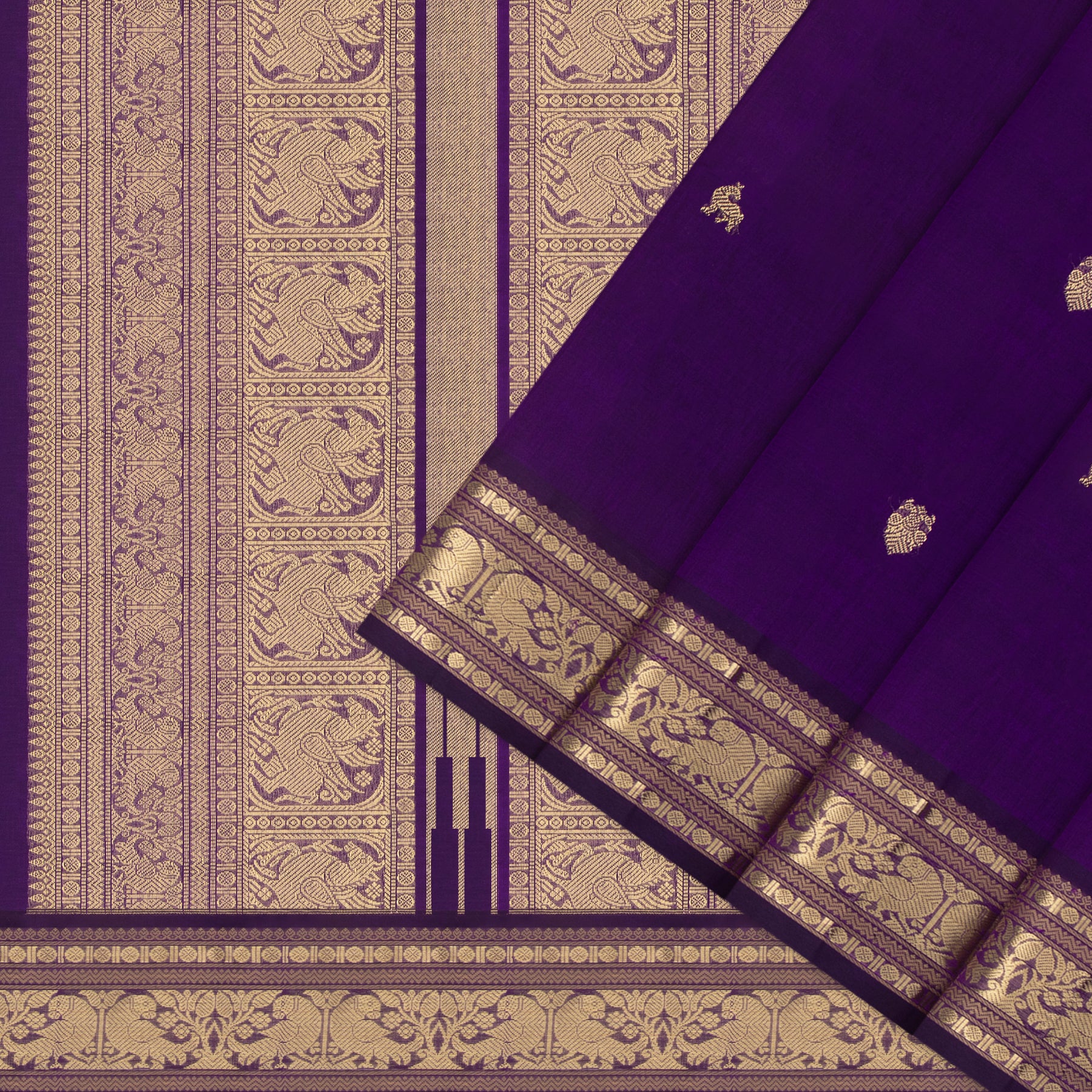 Kanakavalli Silk/Cotton Sari 24-613-HS005-13903 - Cover View