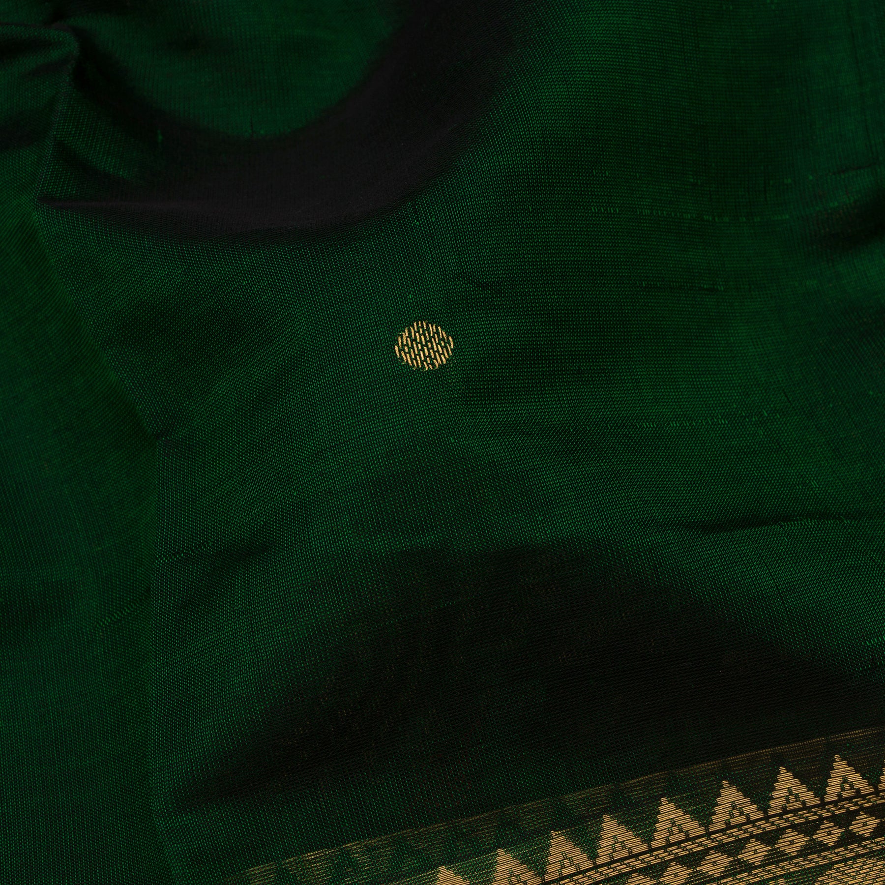 Kanakavalli Silk/Cotton Sari 24-613-HS005-13911 - Fabric View