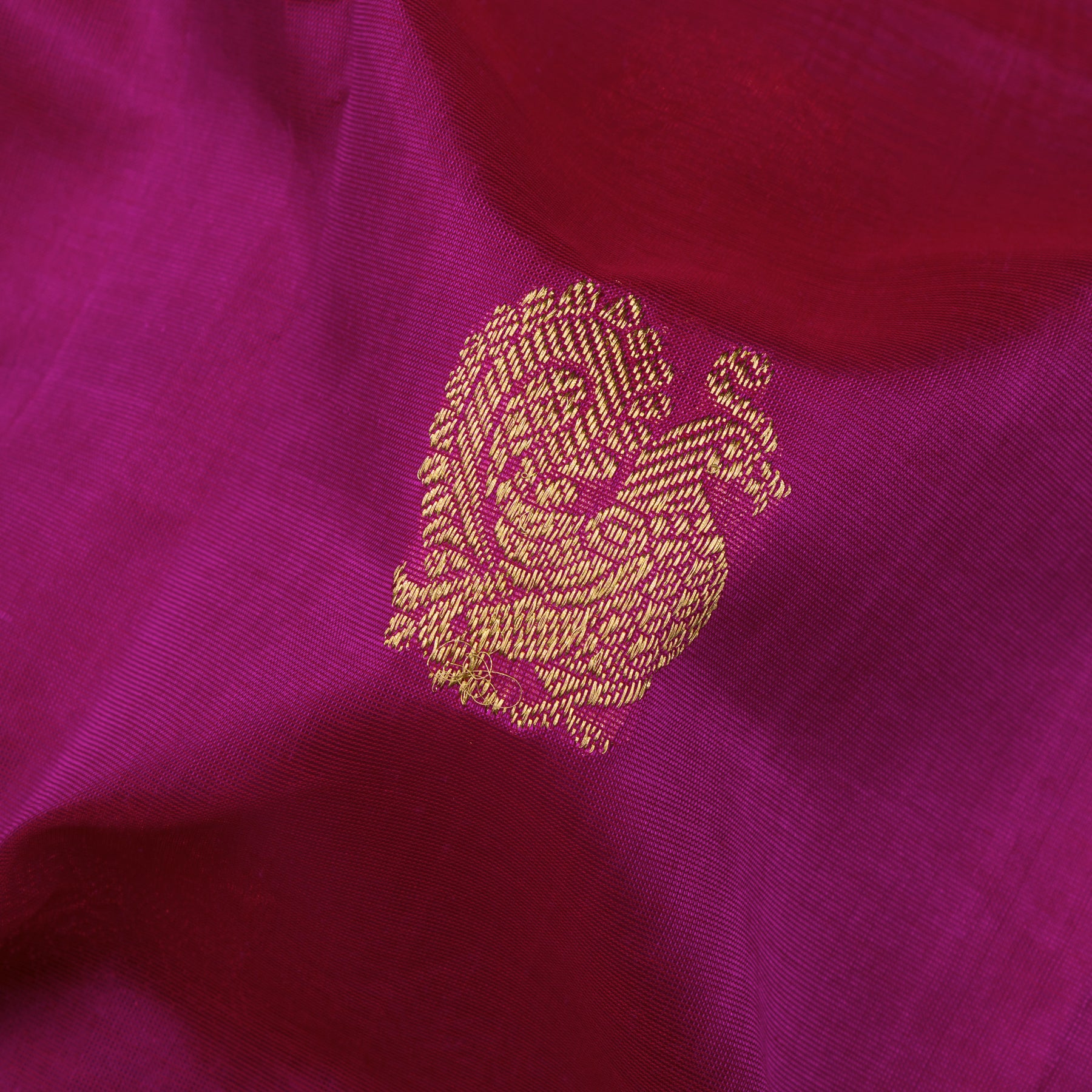 Kanakavalli Silk/Cotton Sari 24-613-HS005-14128 - Fabric View