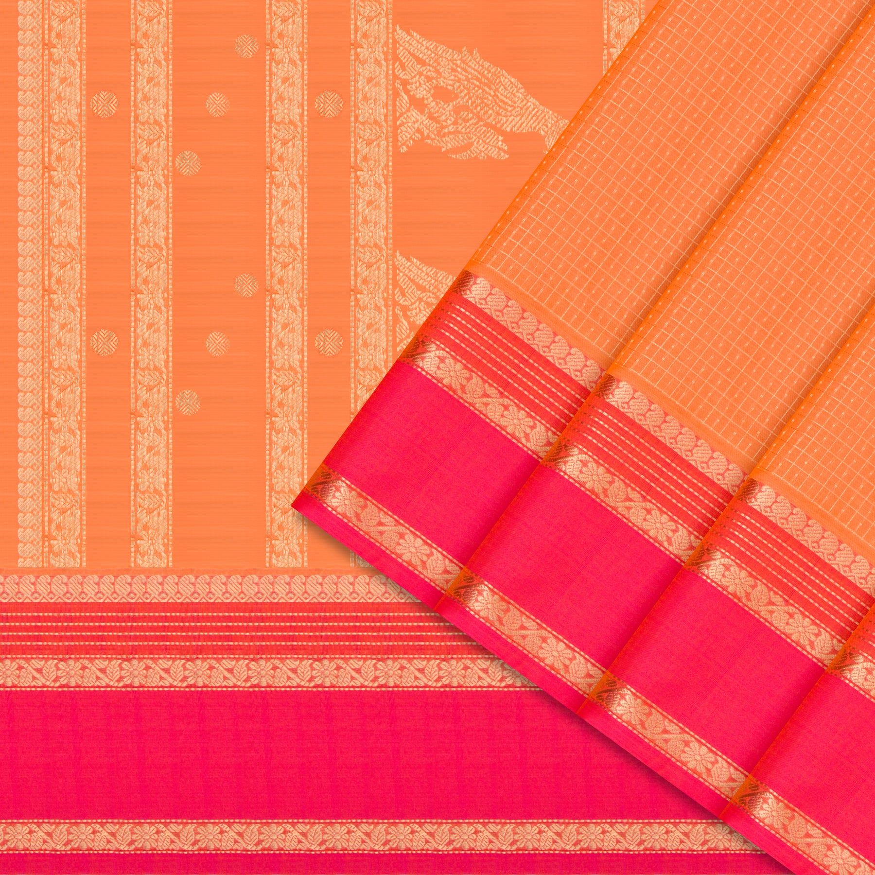 Kanakavalli Silk/Cotton Sari 24-613-HS005-14150 - Cover View