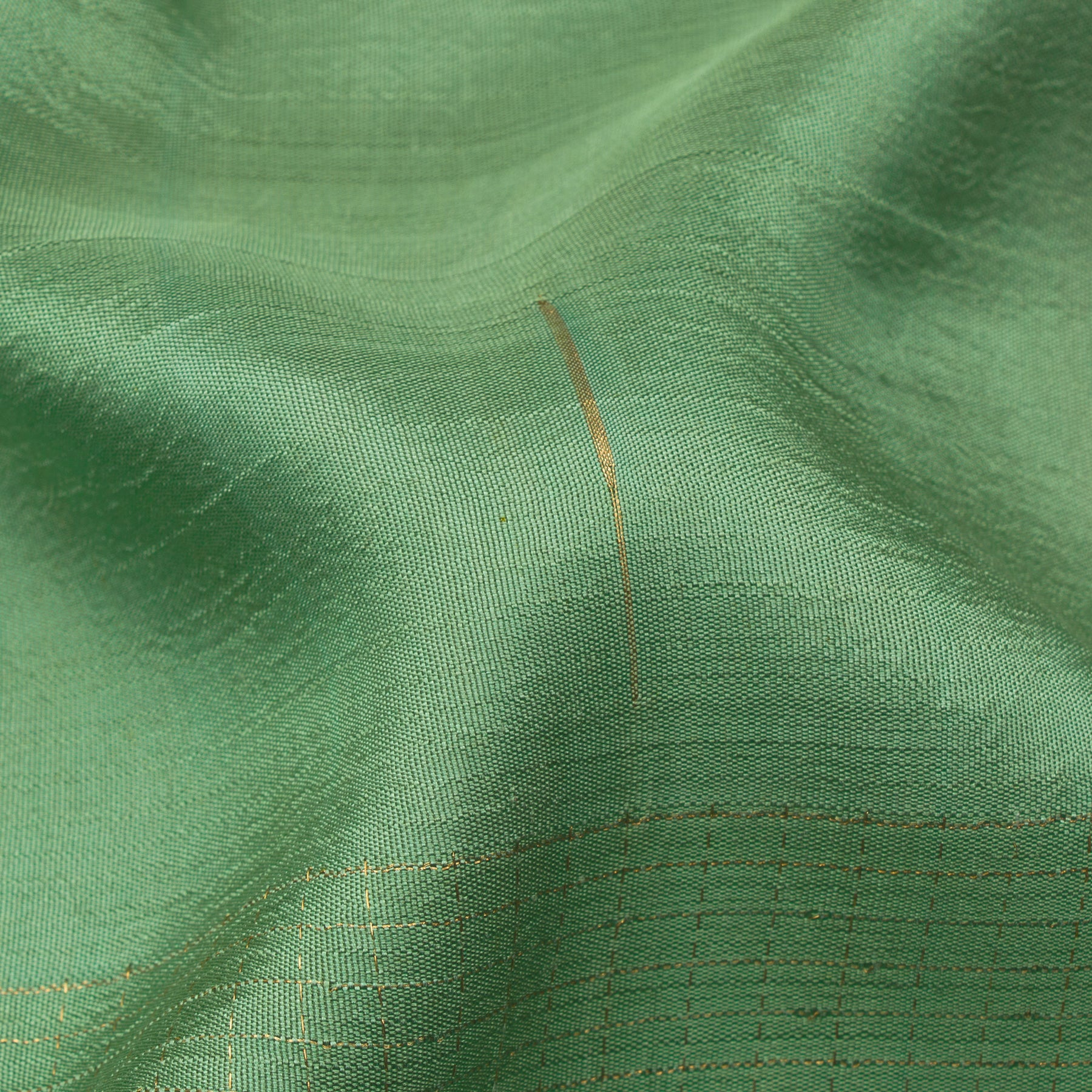 Kanakavalli Kanjivaram Silk Sari 24-615-HS001-02158 - Fabric View
