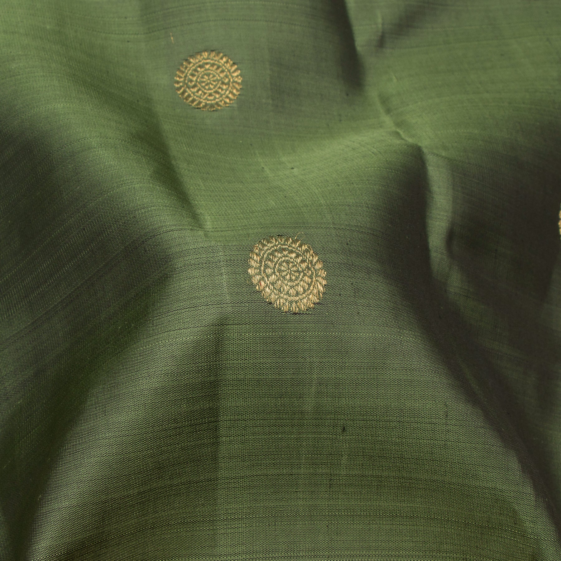 Kanakavalli Kanjivaram Silk Sari 24-615-HS001-02174 - Fabric View